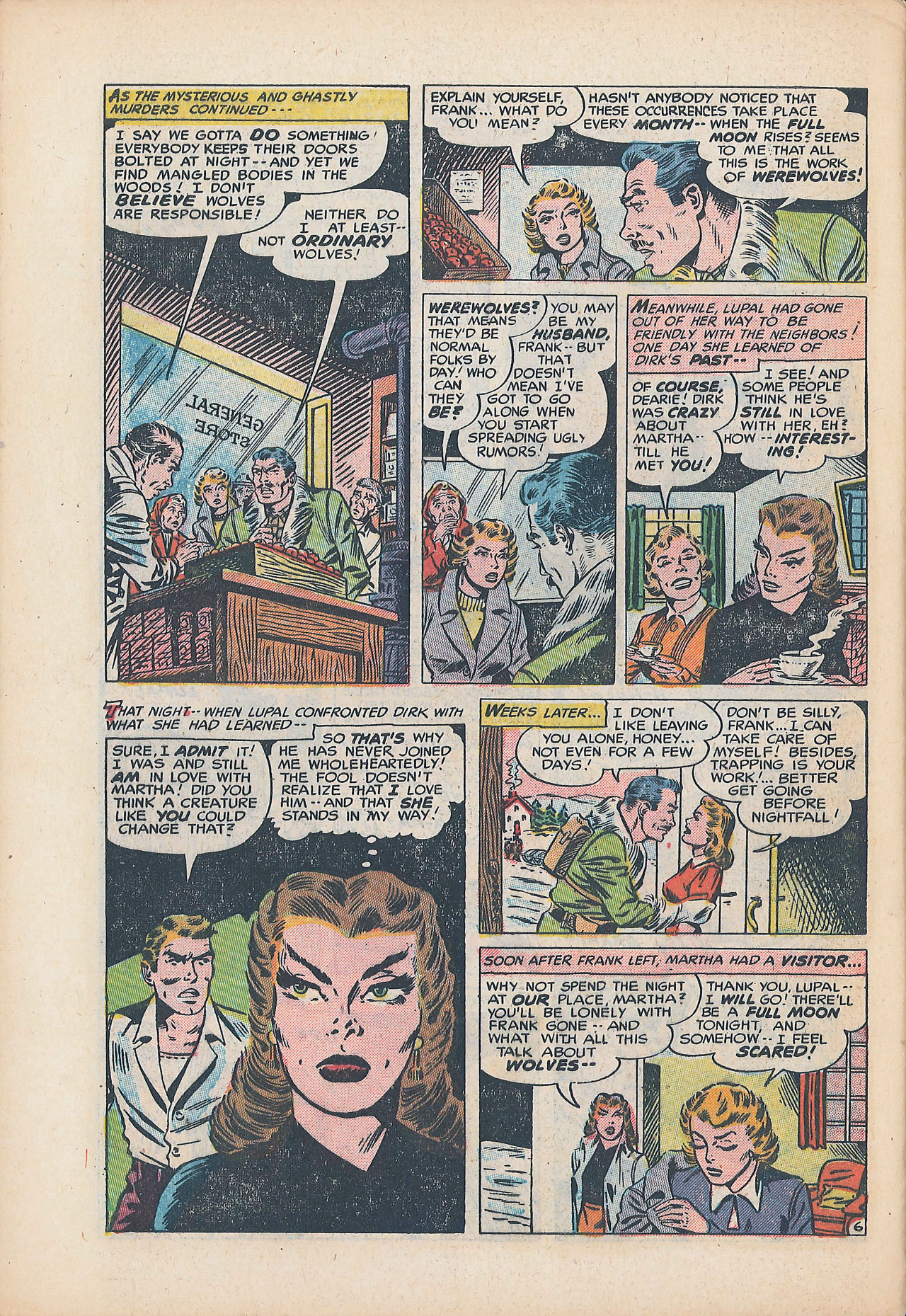 Forbidden Worlds #24 (American Comics Group), page 32. Public domain (US).