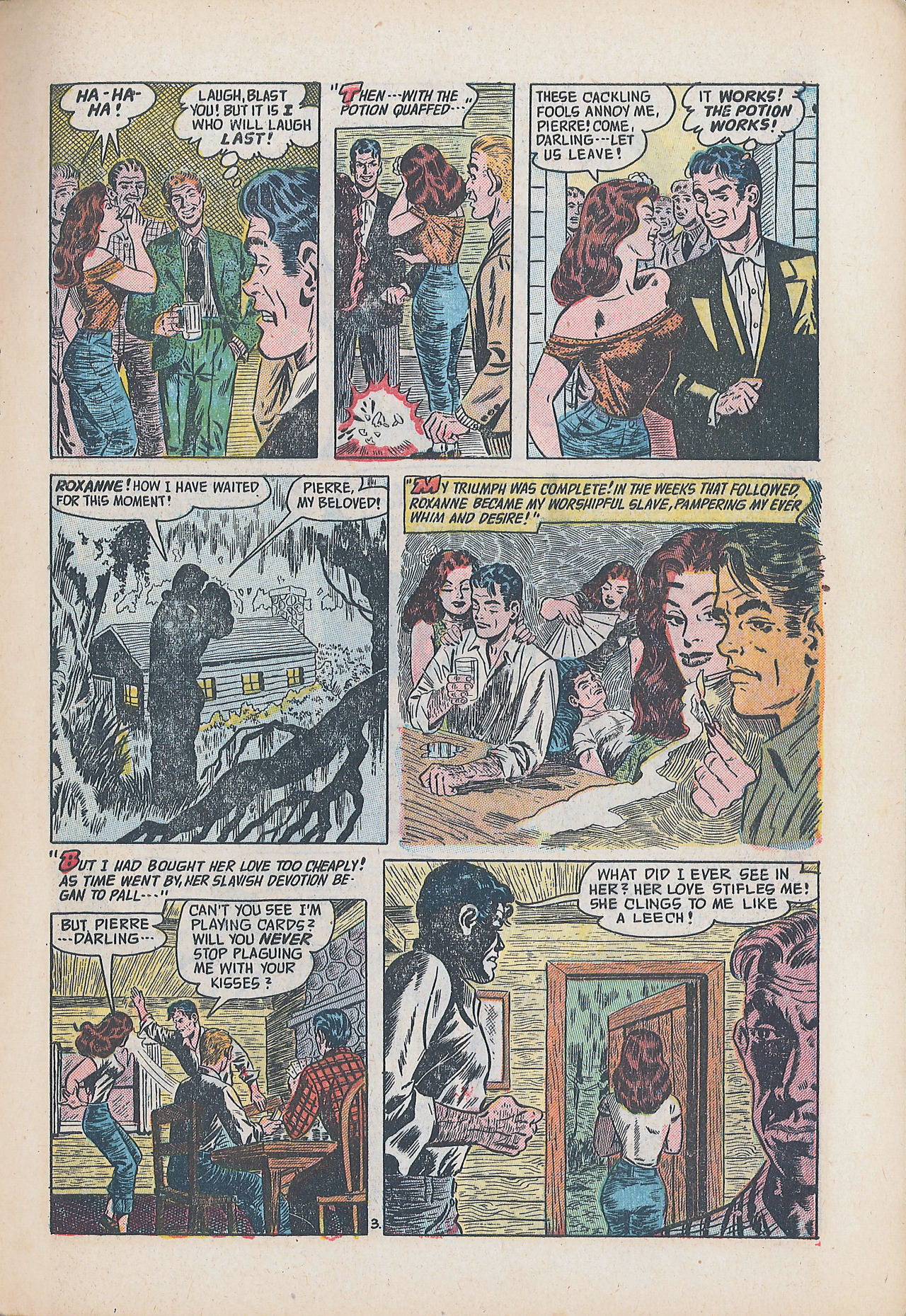 Forbidden Worlds #24 (American Comics Group), page 5. Public domain (US).