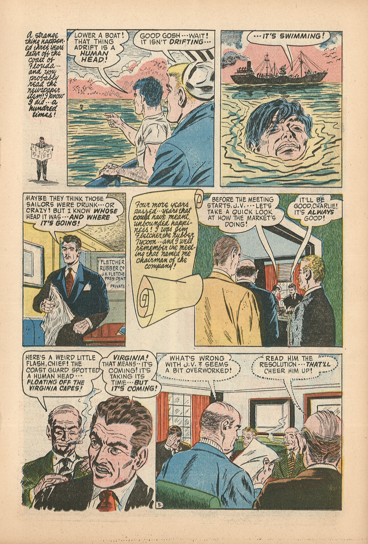 Forbidden Worlds #25 (American Comics Group), page 15. Public domain (US).