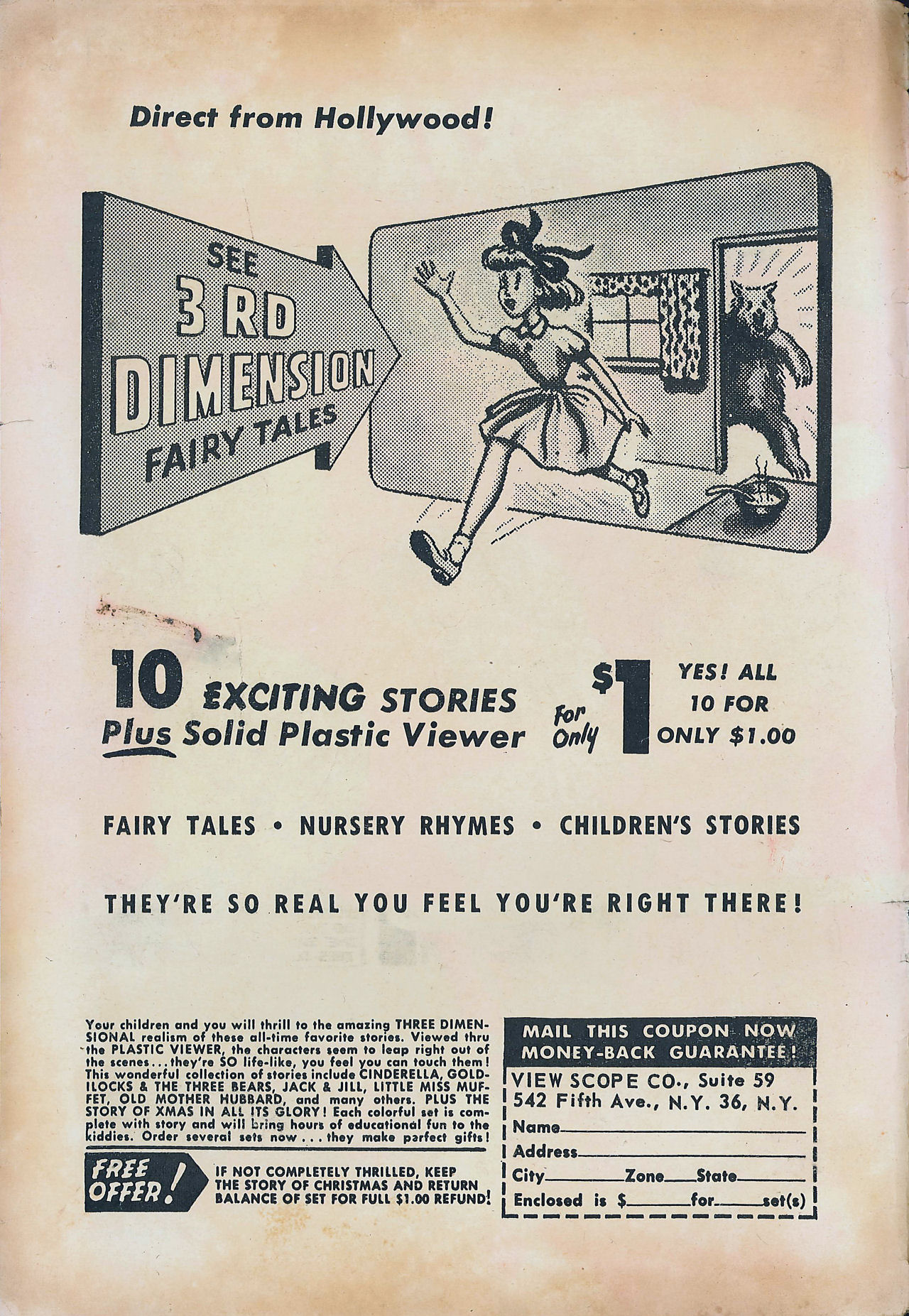 Forbidden Worlds #26 (American Comics Group), page 2. Public domain (US).