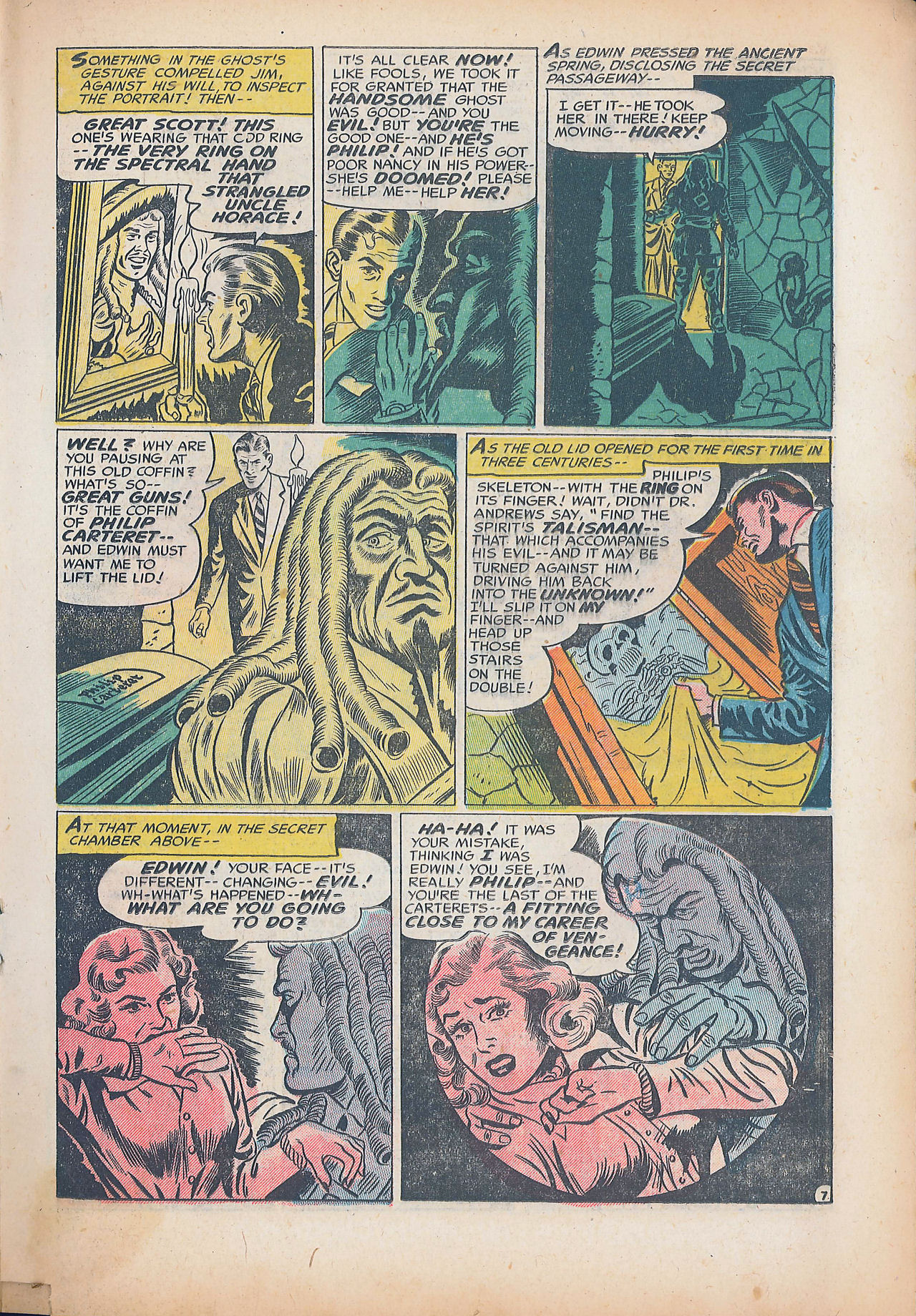 Forbidden Worlds #26 (American Comics Group), page 17. Public domain (US).