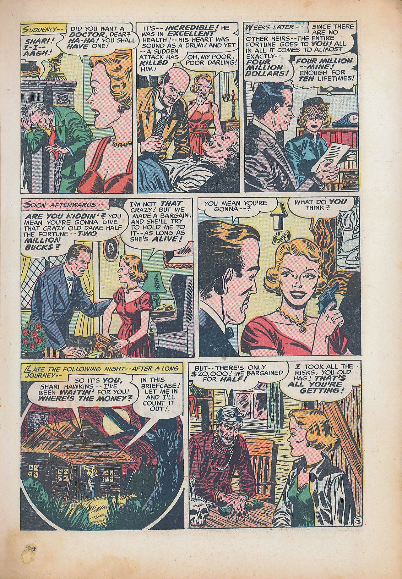 Forbidden Worlds #26 (American Comics Group), page 23. Public domain (US).