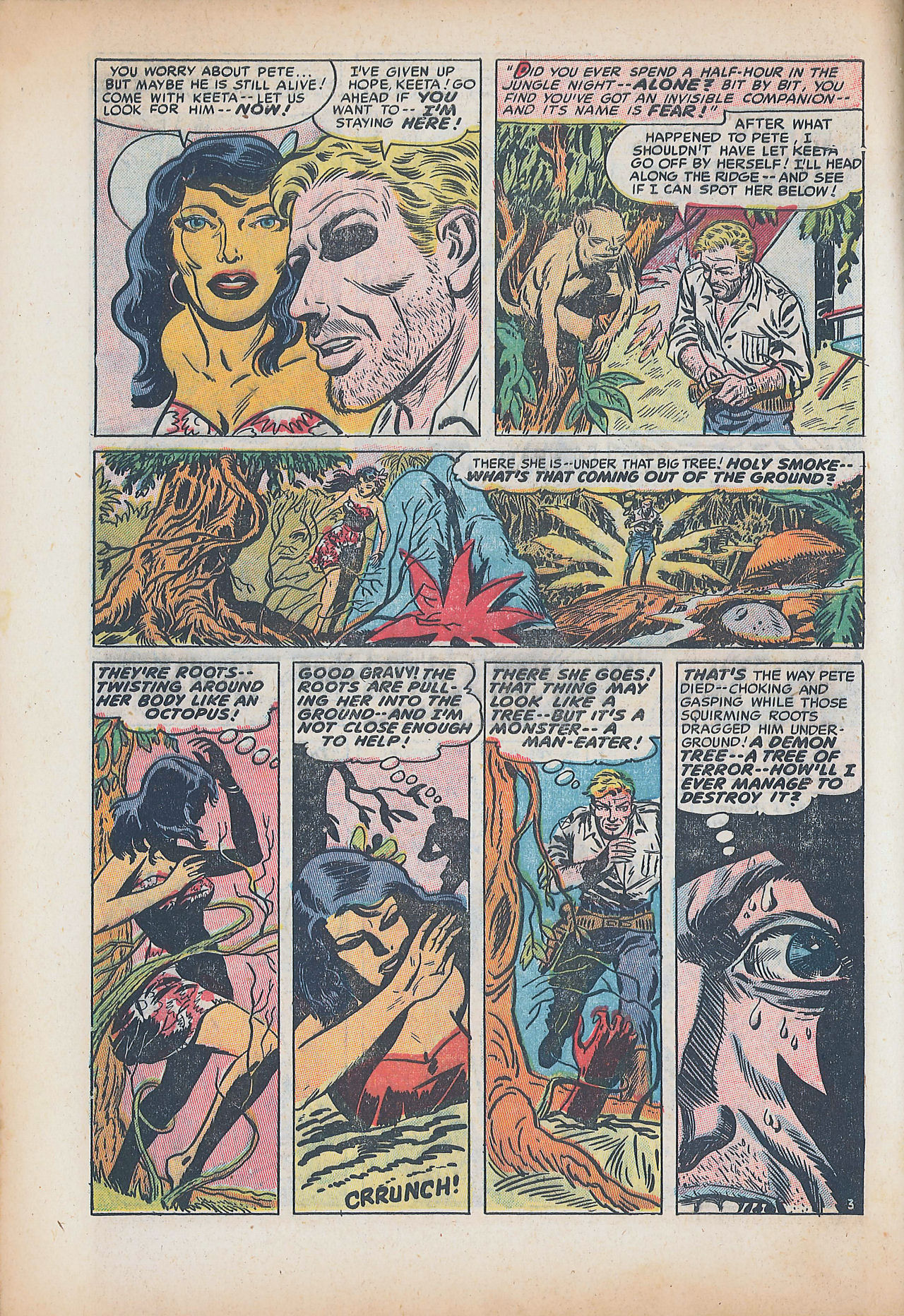 Forbidden Worlds #26 (American Comics Group), page 28. Public domain (US).