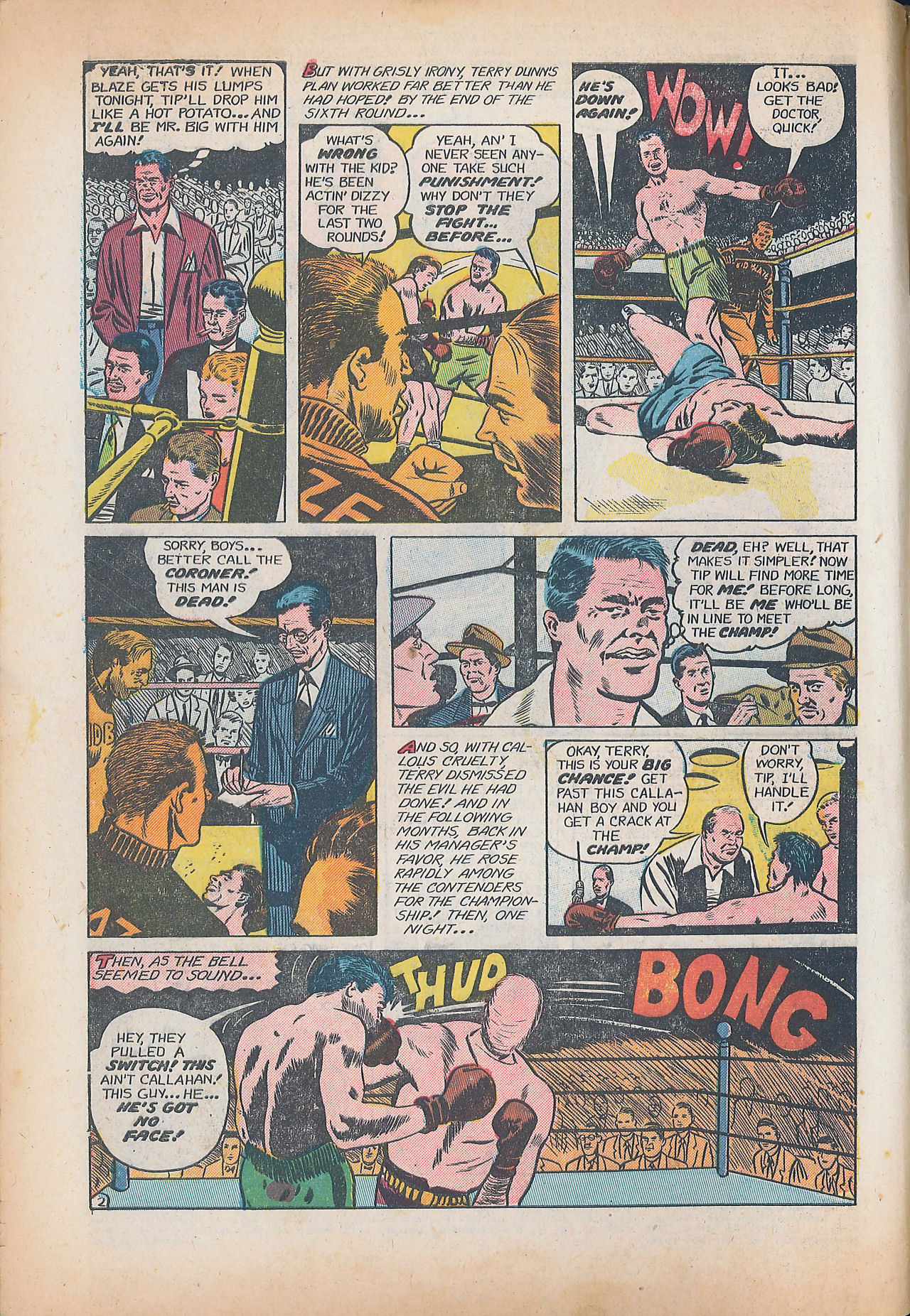 Forbidden Worlds #26 (American Comics Group), page 4. Public domain (US).