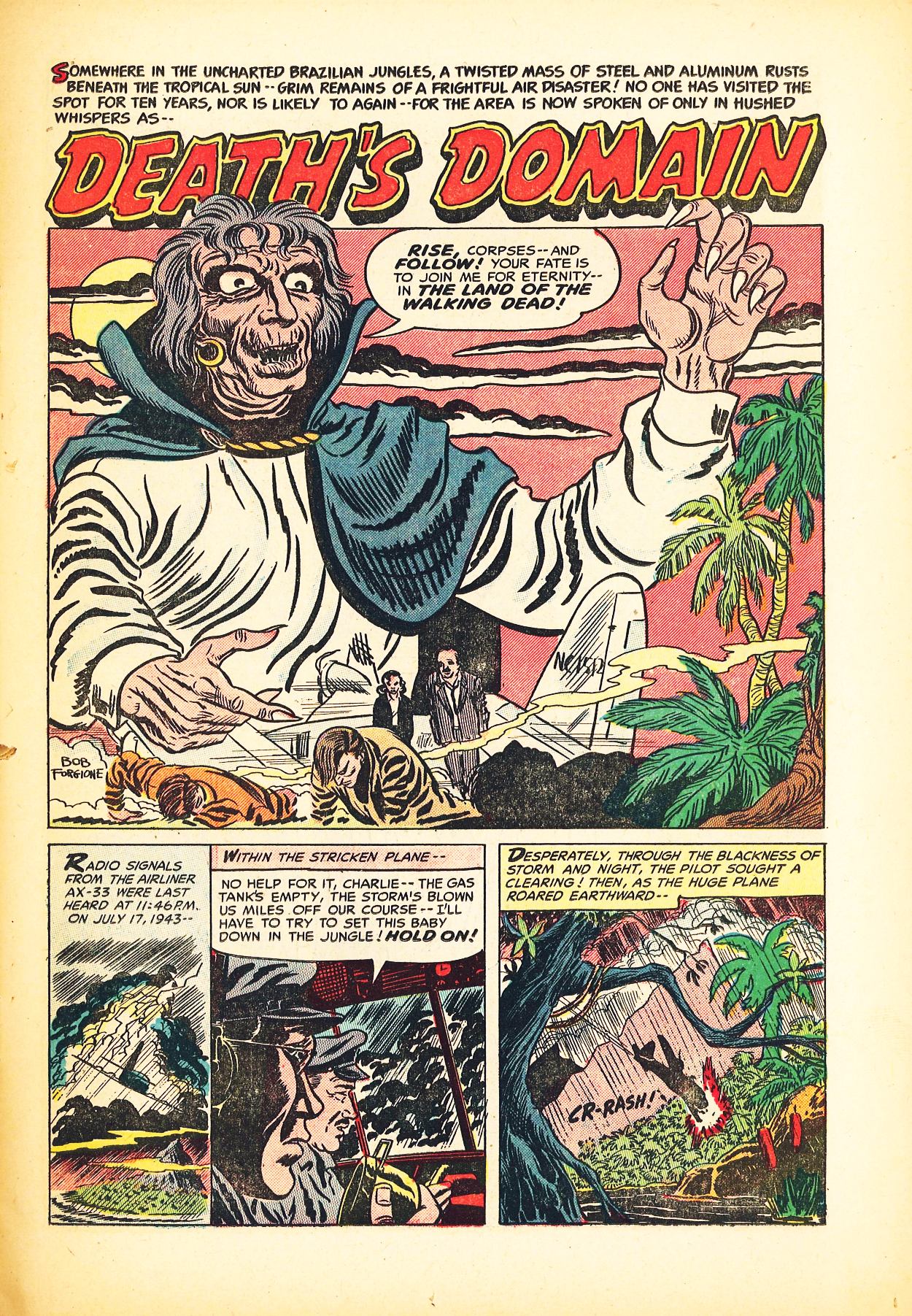 Forbidden Worlds #27 (American Comics Group), page 11. Public domain (US).