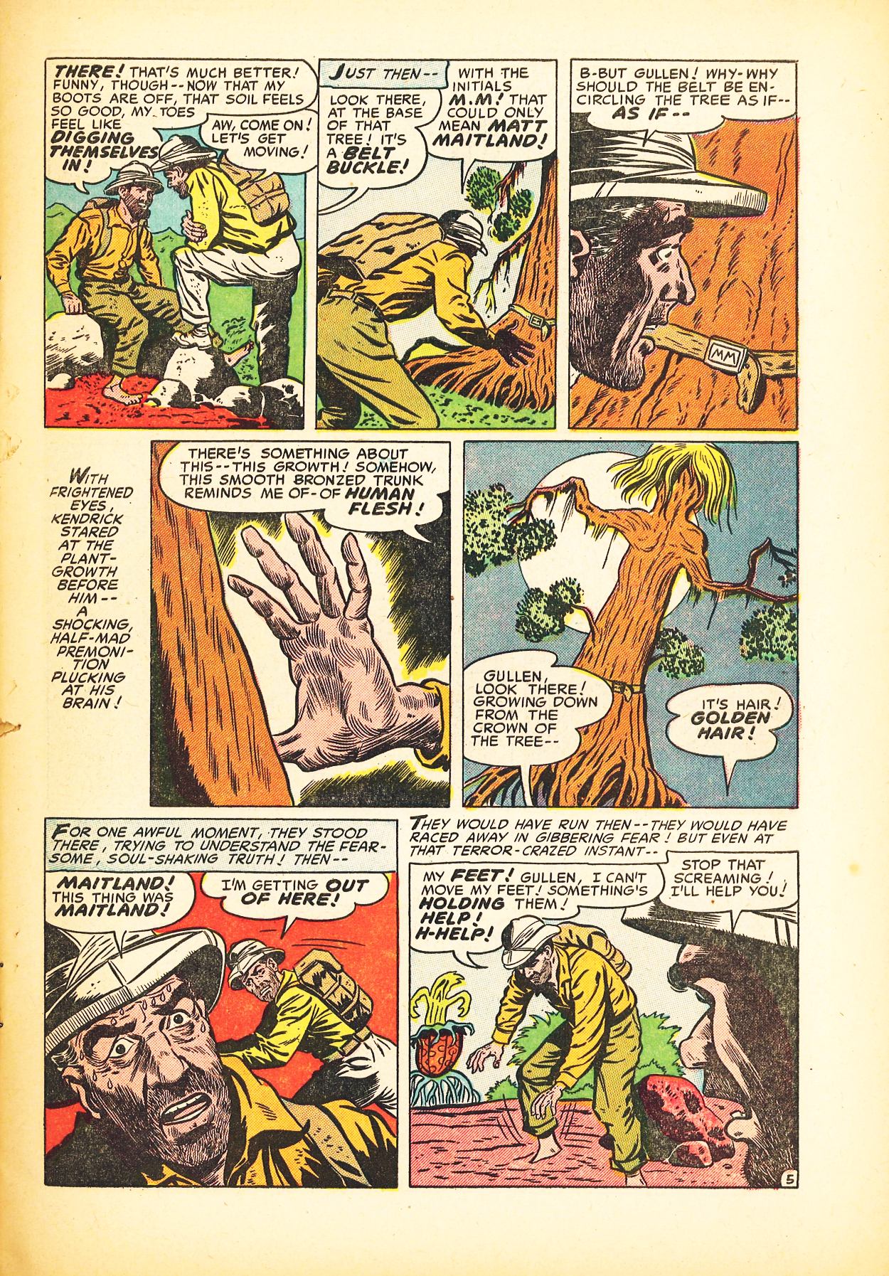 Forbidden Worlds #27 (American Comics Group), page 7. Public domain (US).