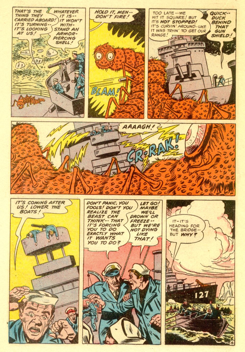 Forbidden Worlds #28 (American Comics Group), page 14. Public domain (US).