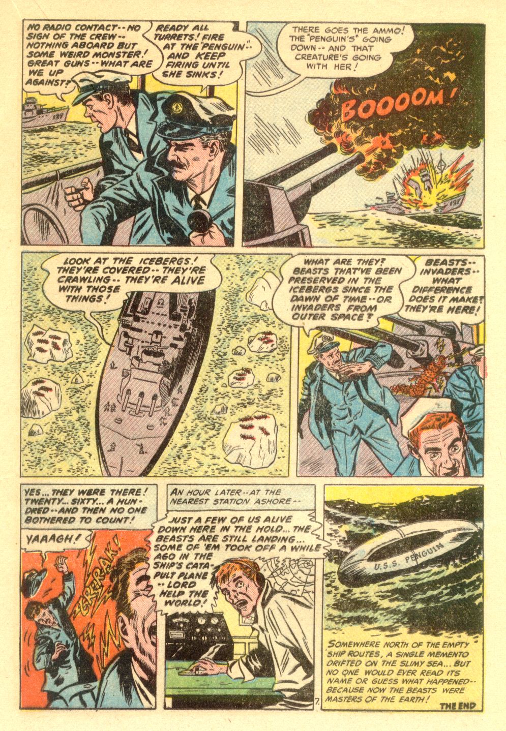 Forbidden Worlds #28 (American Comics Group), page 17. Public domain (US).