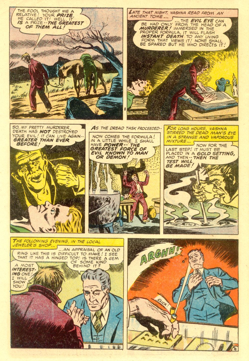 Forbidden Worlds #28 (American Comics Group), page 22. Public domain (US).