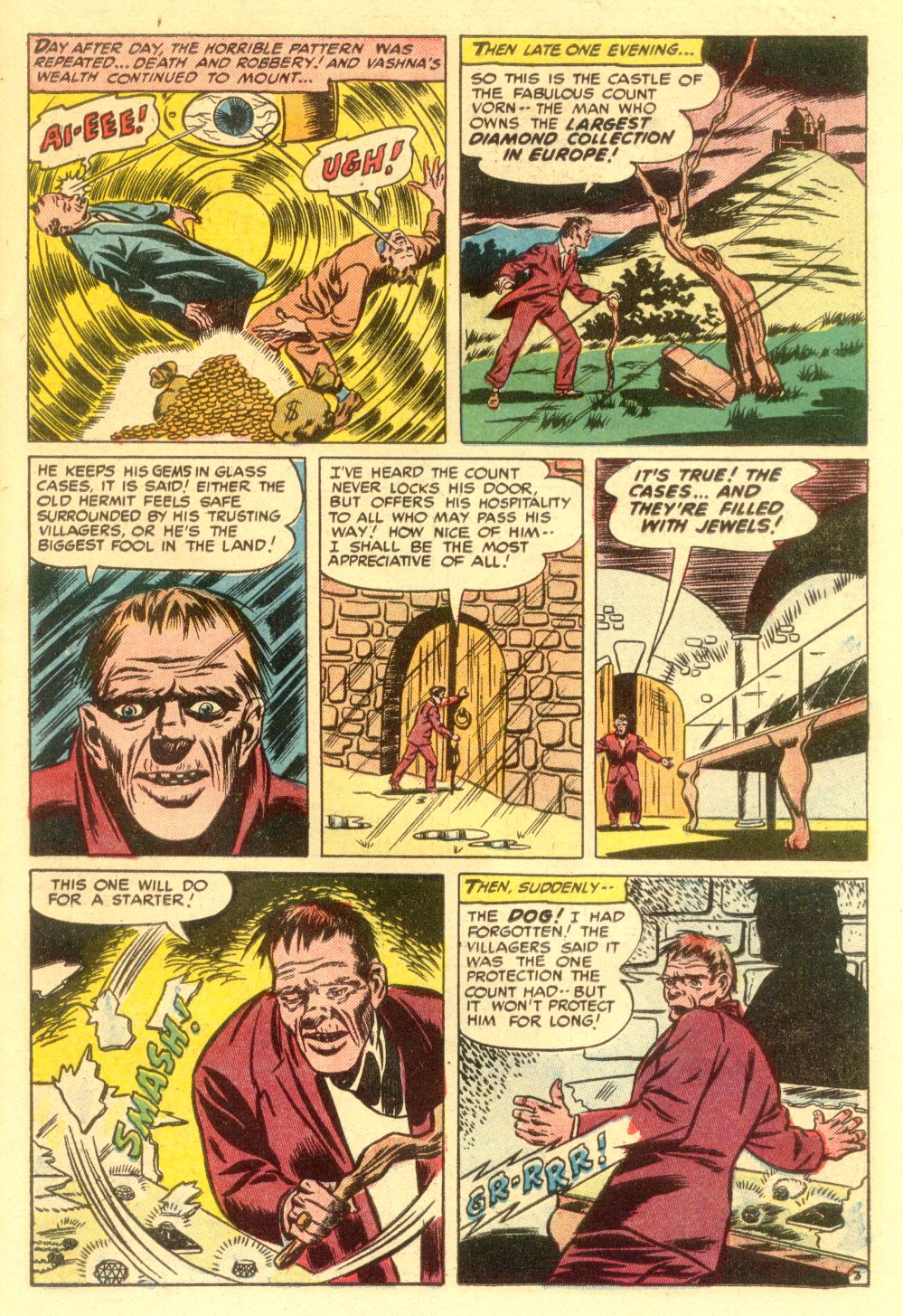 Forbidden Worlds #28 (American Comics Group), page 23. Public domain (US).