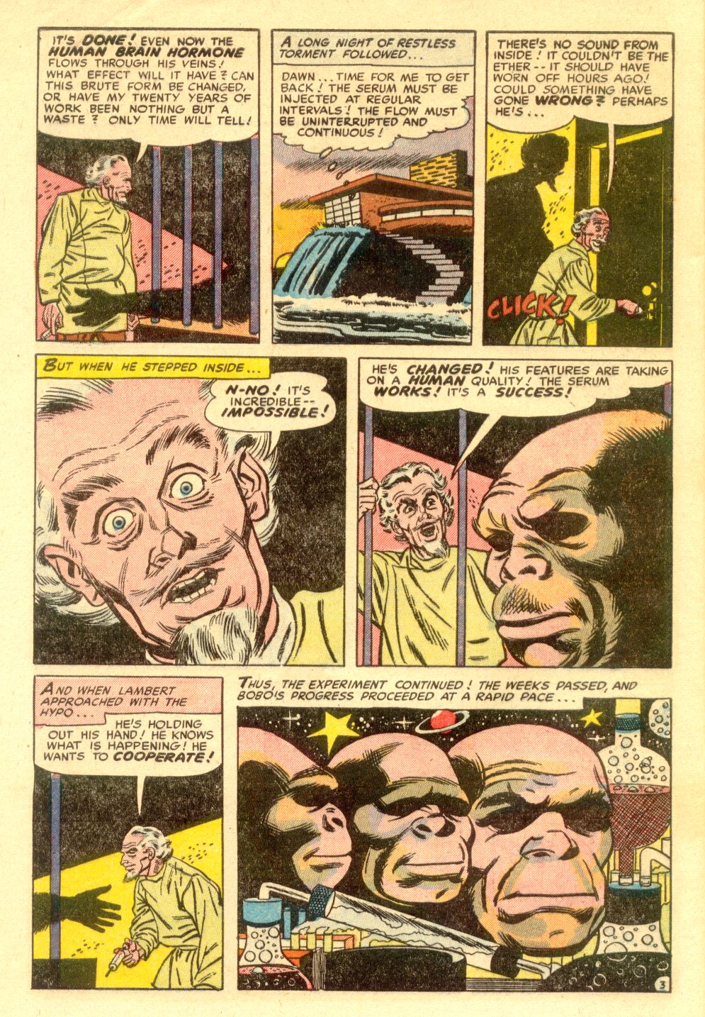 Forbidden Worlds #28 (American Comics Group), page 28. Public domain (US).