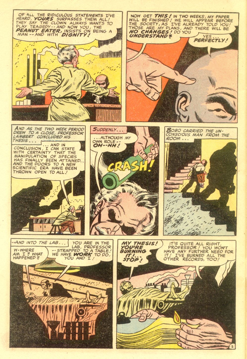 Forbidden Worlds #28 (American Comics Group), page 30. Public domain (US).