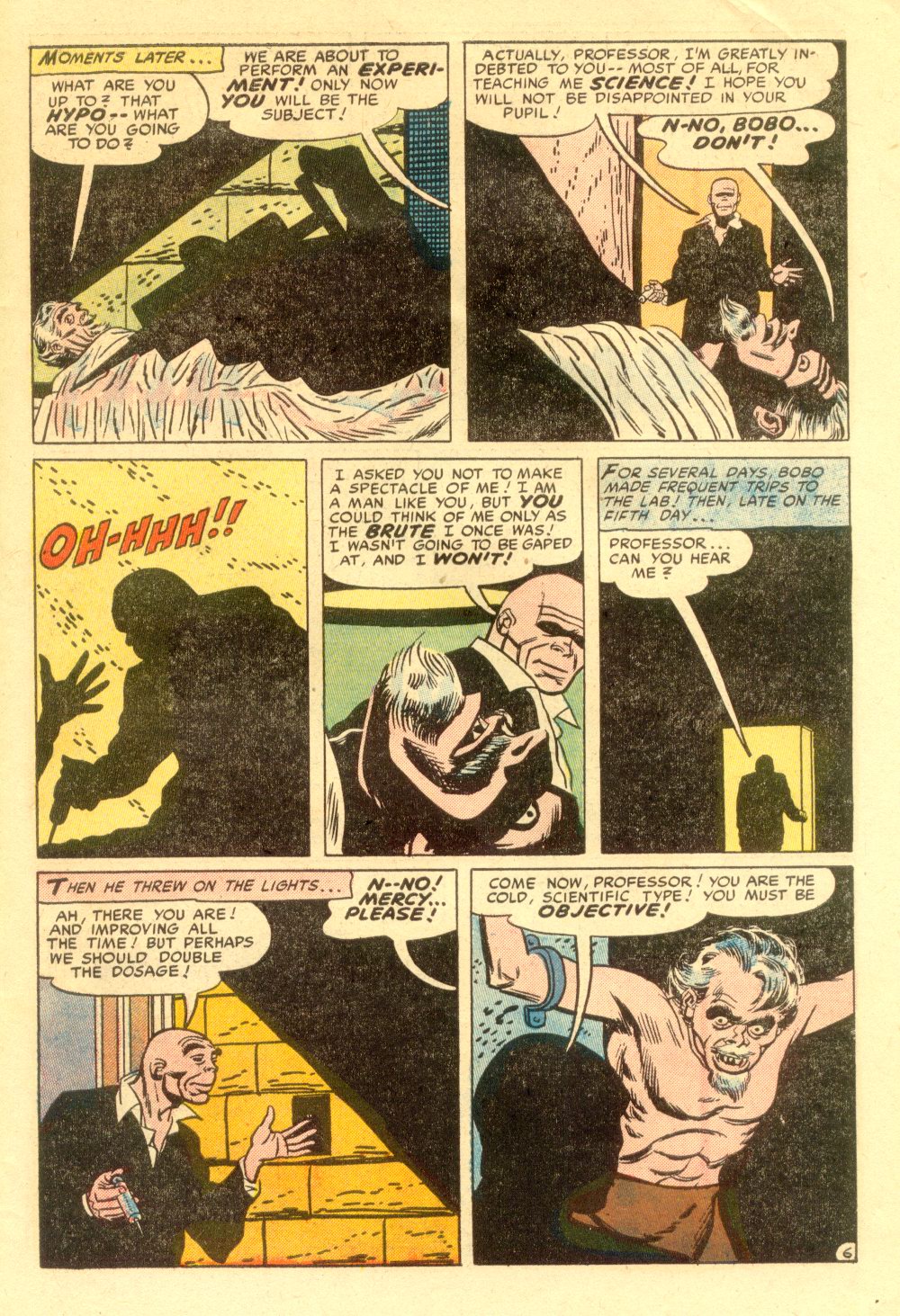 Forbidden Worlds #28 (American Comics Group), page 31. Public domain (US).