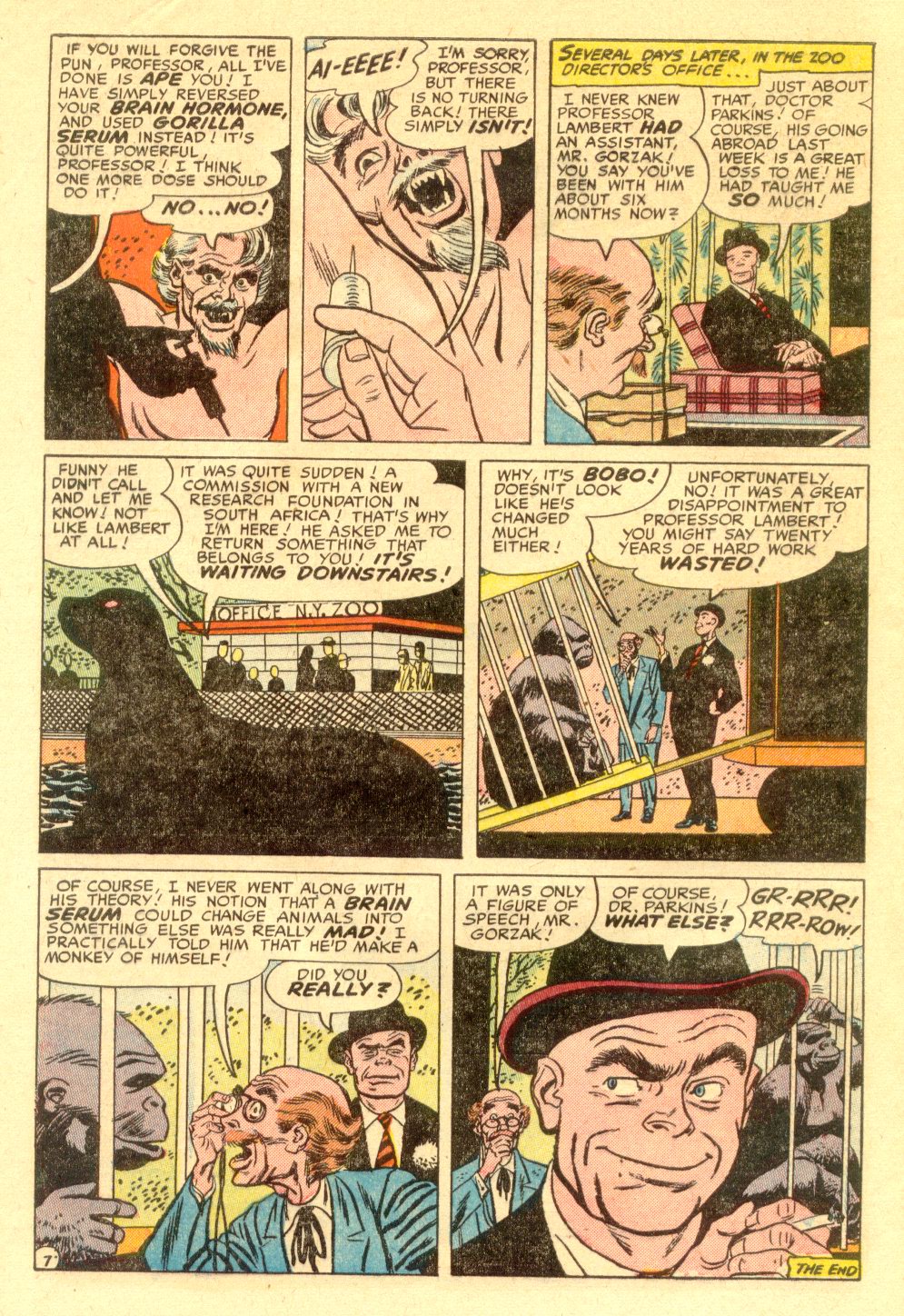 Forbidden Worlds #28 (American Comics Group), page 32. Public domain (US).