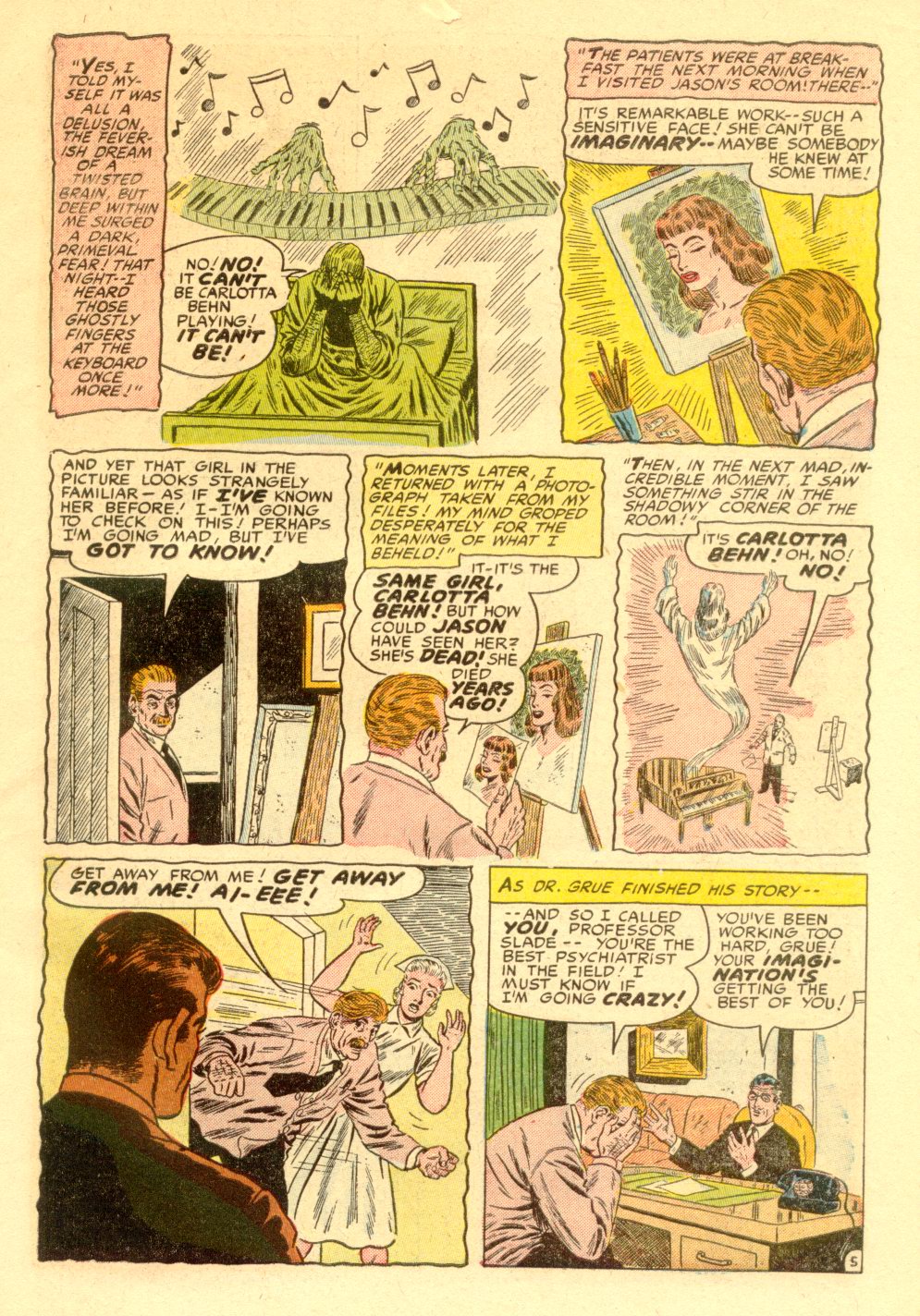 Forbidden Worlds #28 (American Comics Group), page 7. Public domain (US).