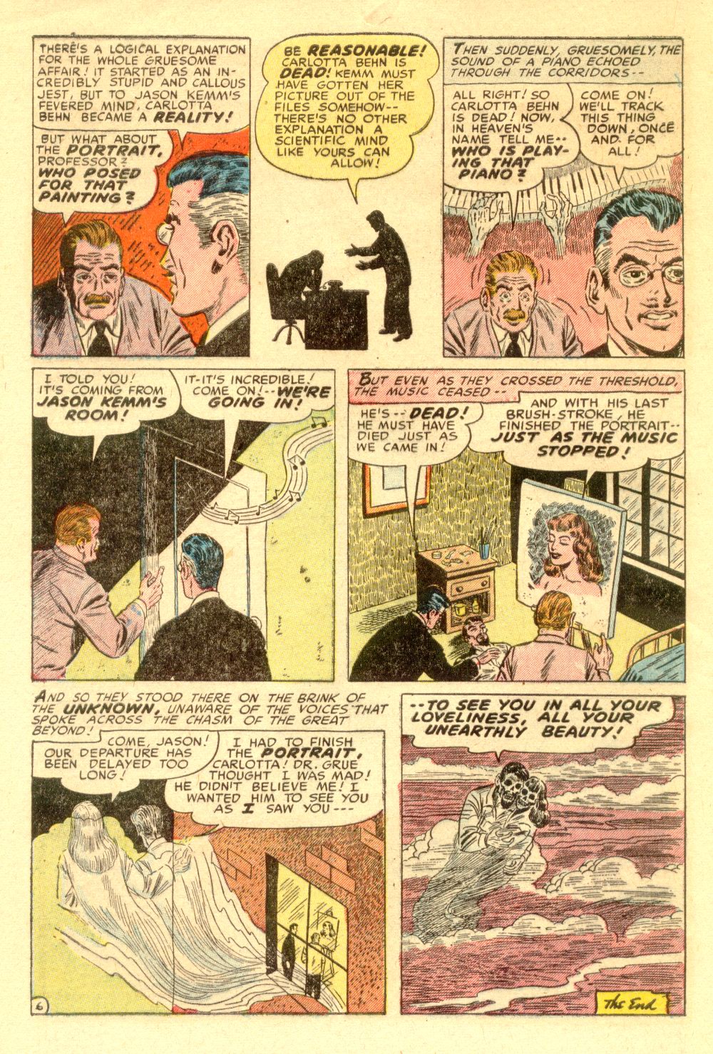 Forbidden Worlds #28 (American Comics Group), page 8. Public domain (US).