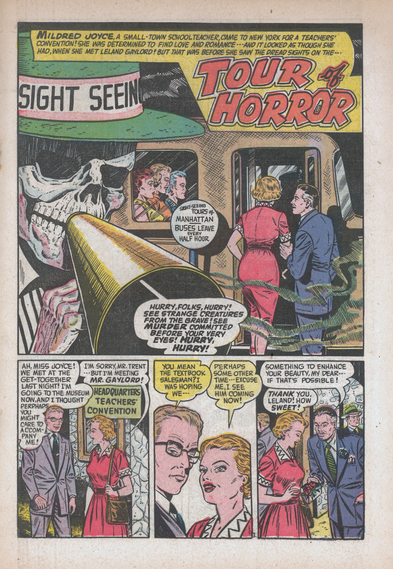 Forbidden Worlds #29 (American Comics Group), page 19. Public domain (US).