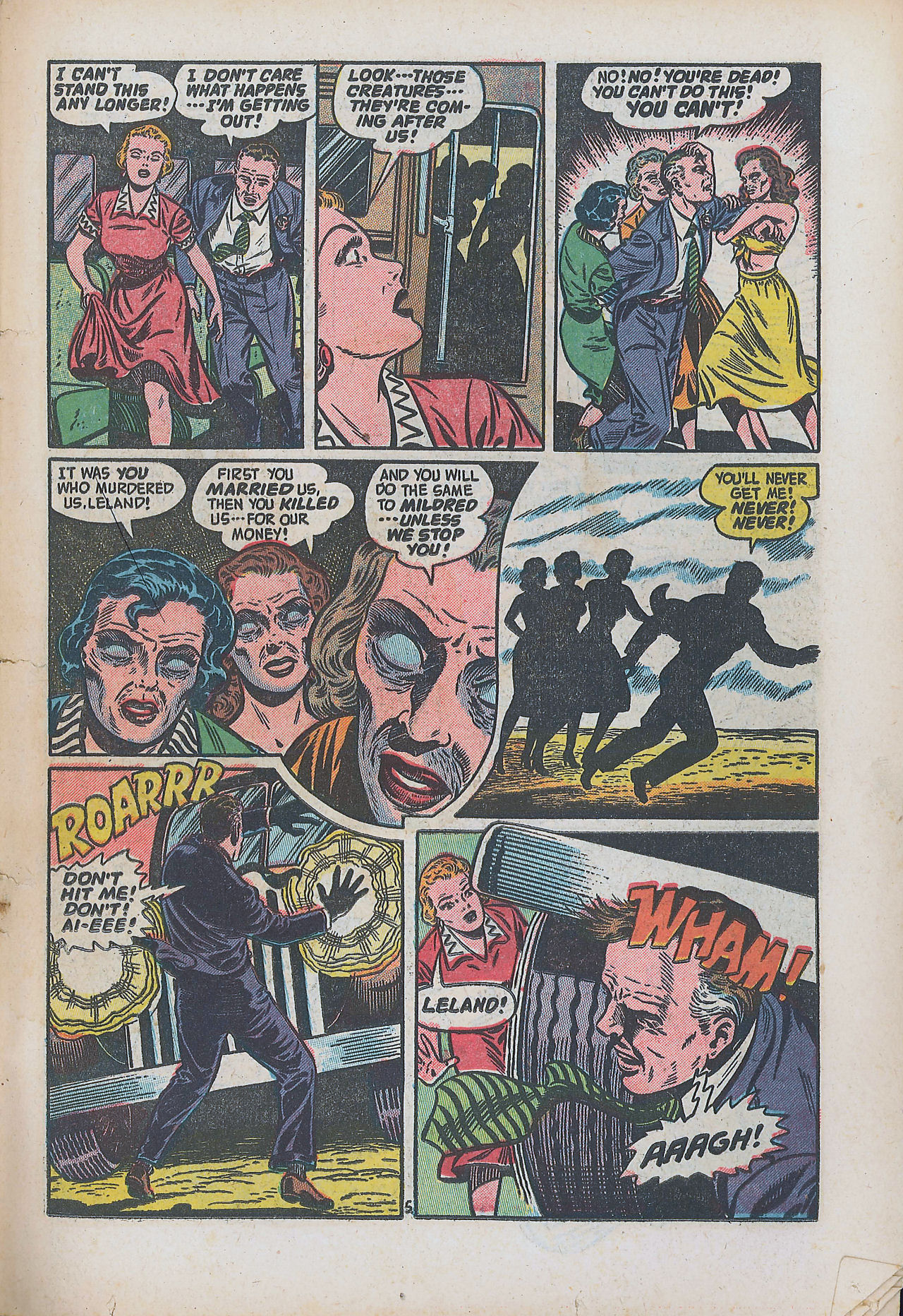 Forbidden Worlds #29 (American Comics Group), page 23. Public domain (US).