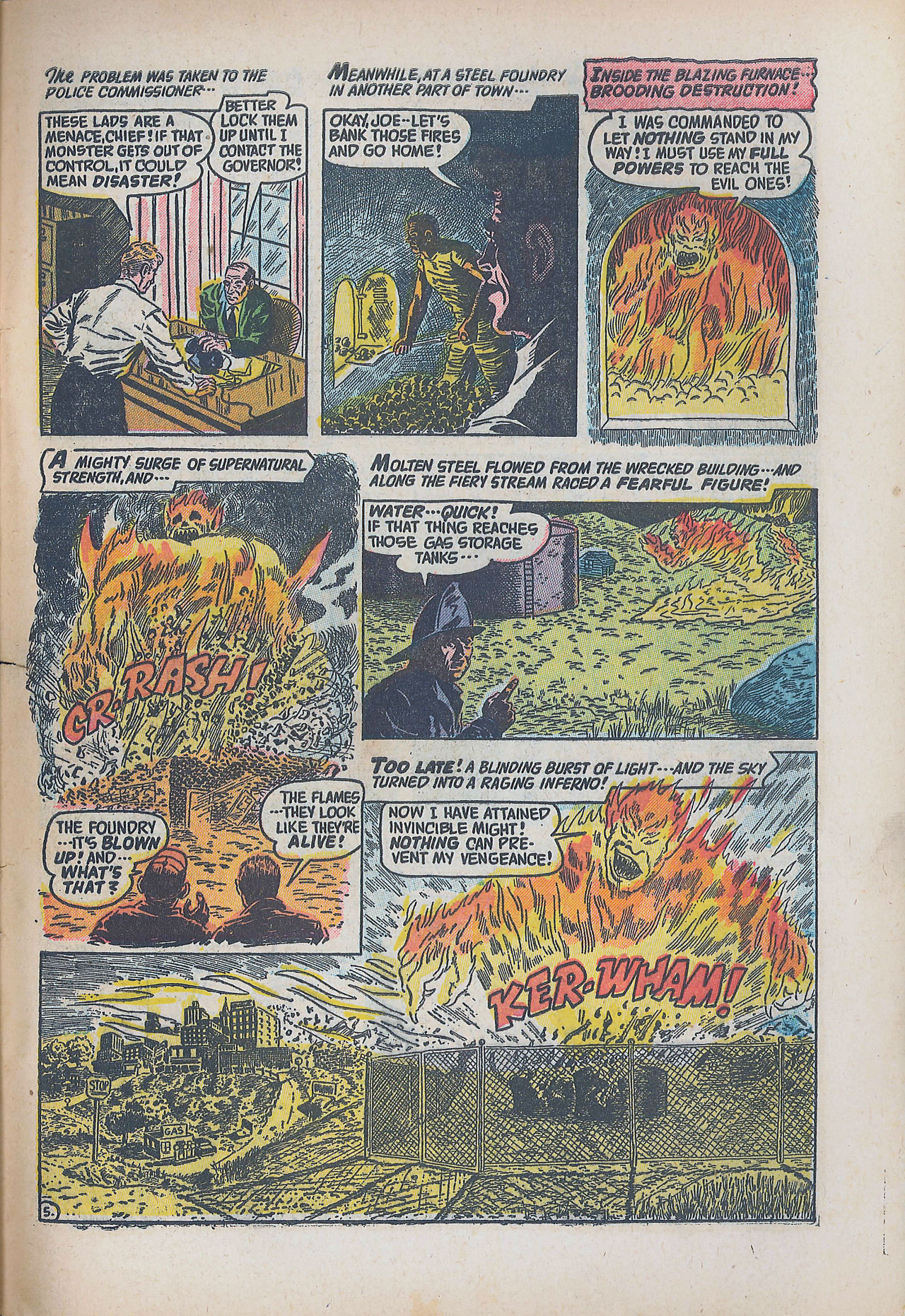 Forbidden Worlds #29 (American Comics Group), page 29. Public domain (US).