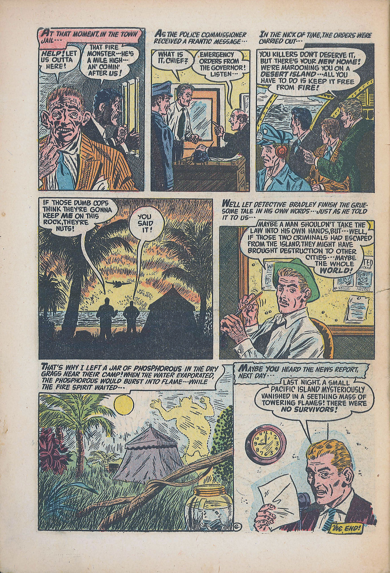 Forbidden Worlds #29 (American Comics Group), page 30. Public domain (US).