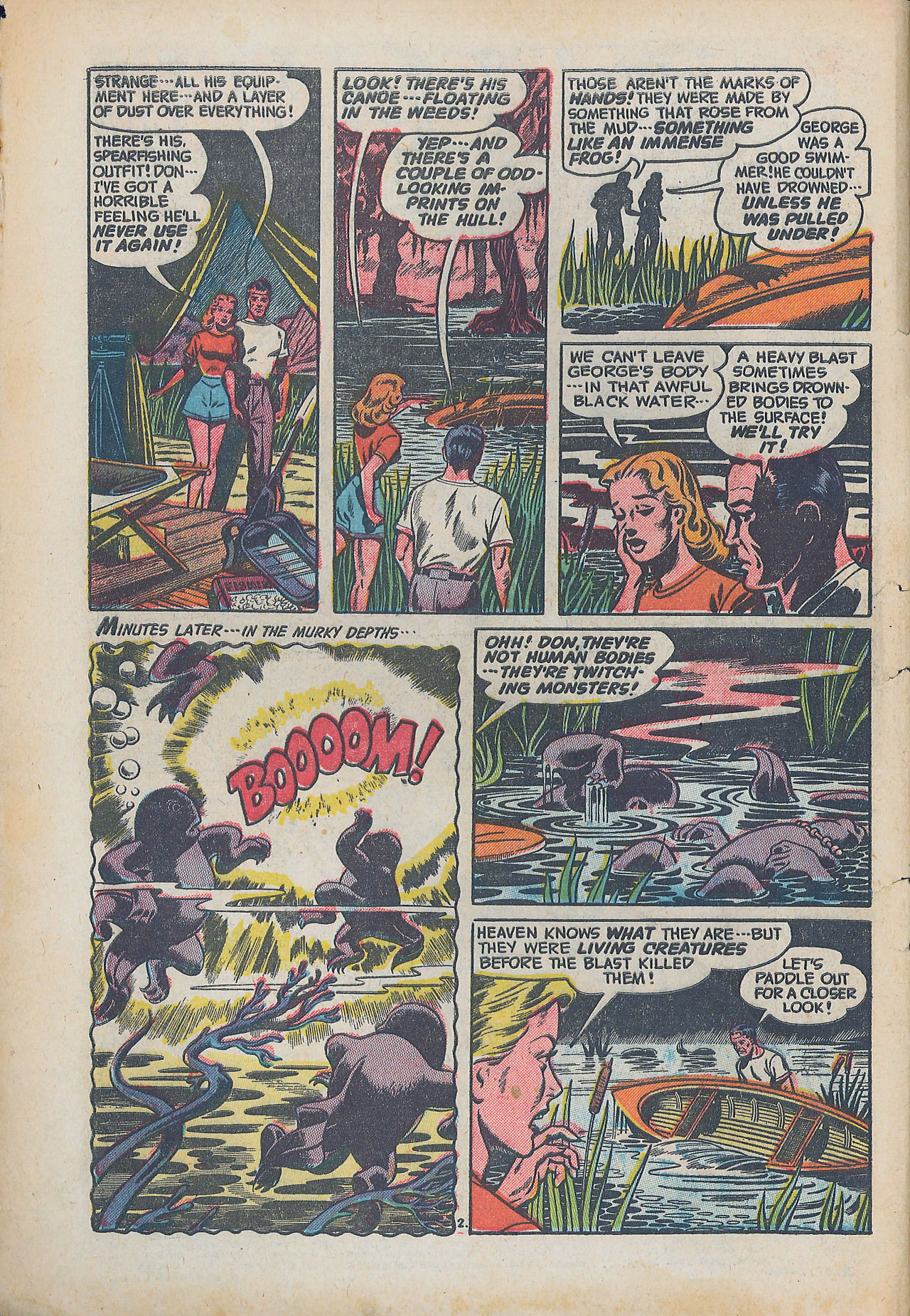 Forbidden Worlds #29 (American Comics Group), page 4. Public domain (US).