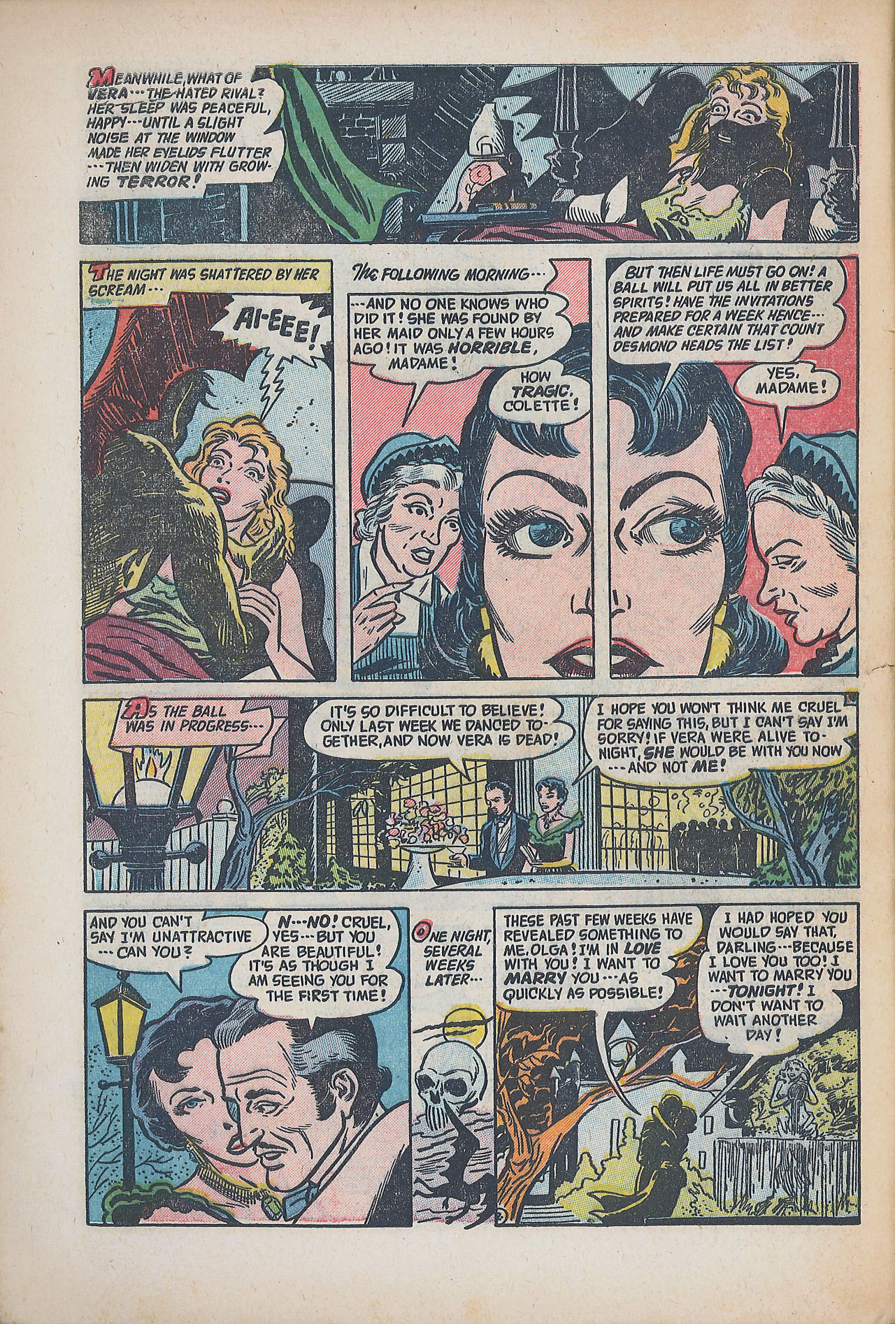 Forbidden Worlds #29 (American Comics Group), page 32. Public domain (US).