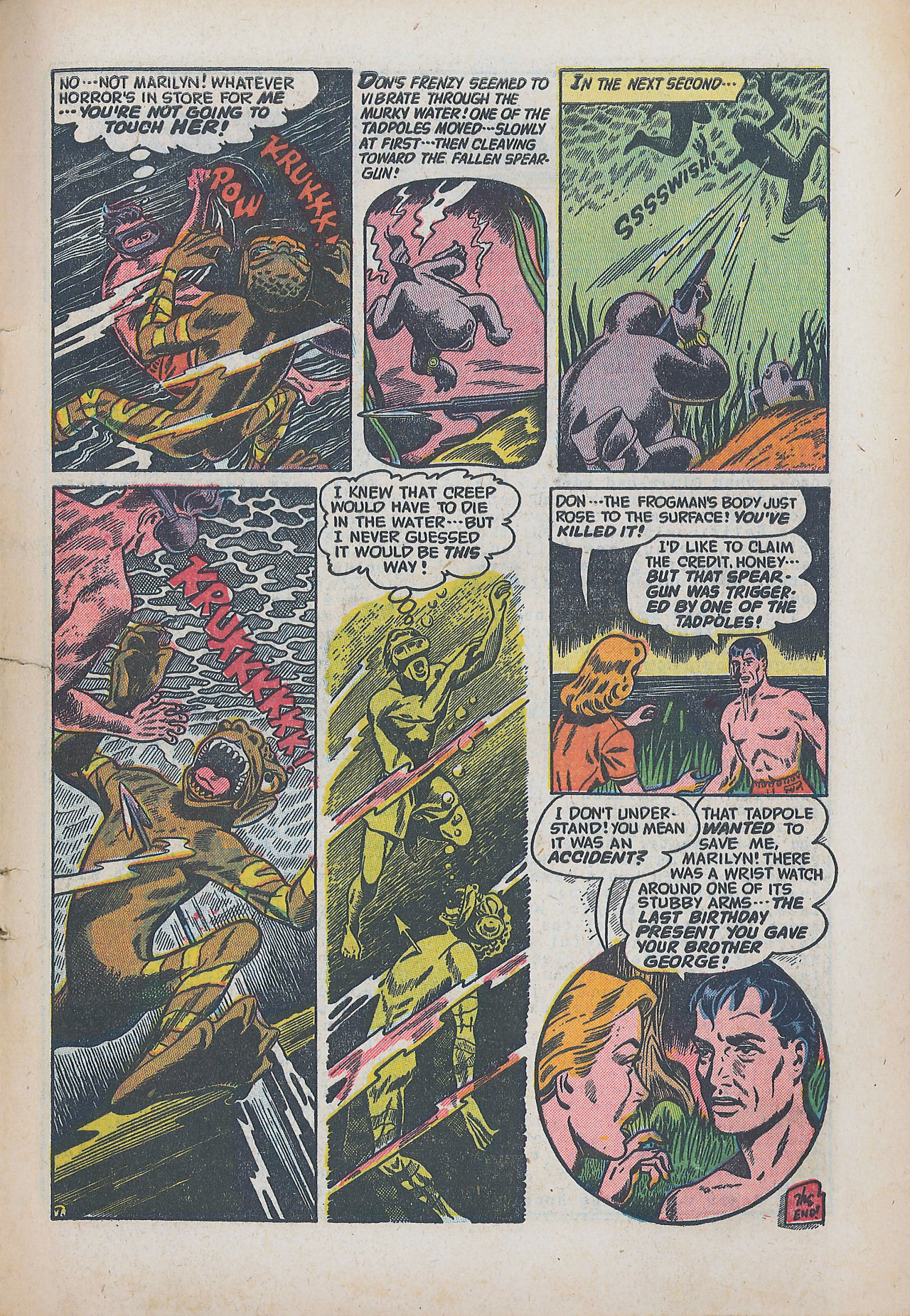 Forbidden Worlds #29 (American Comics Group), page 9. Public domain (US).