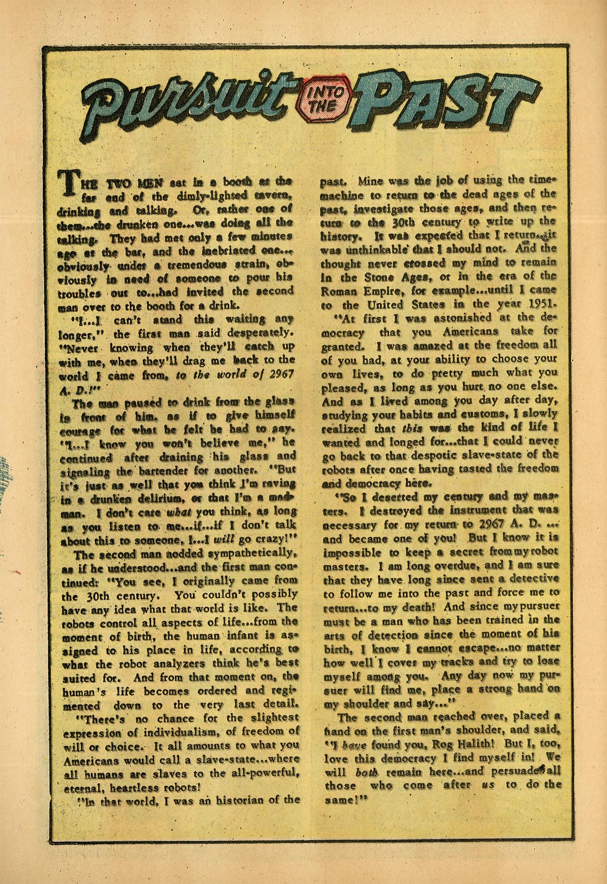 Forbidden Worlds #3 (American Comics Group), page 42. Public domain (US).