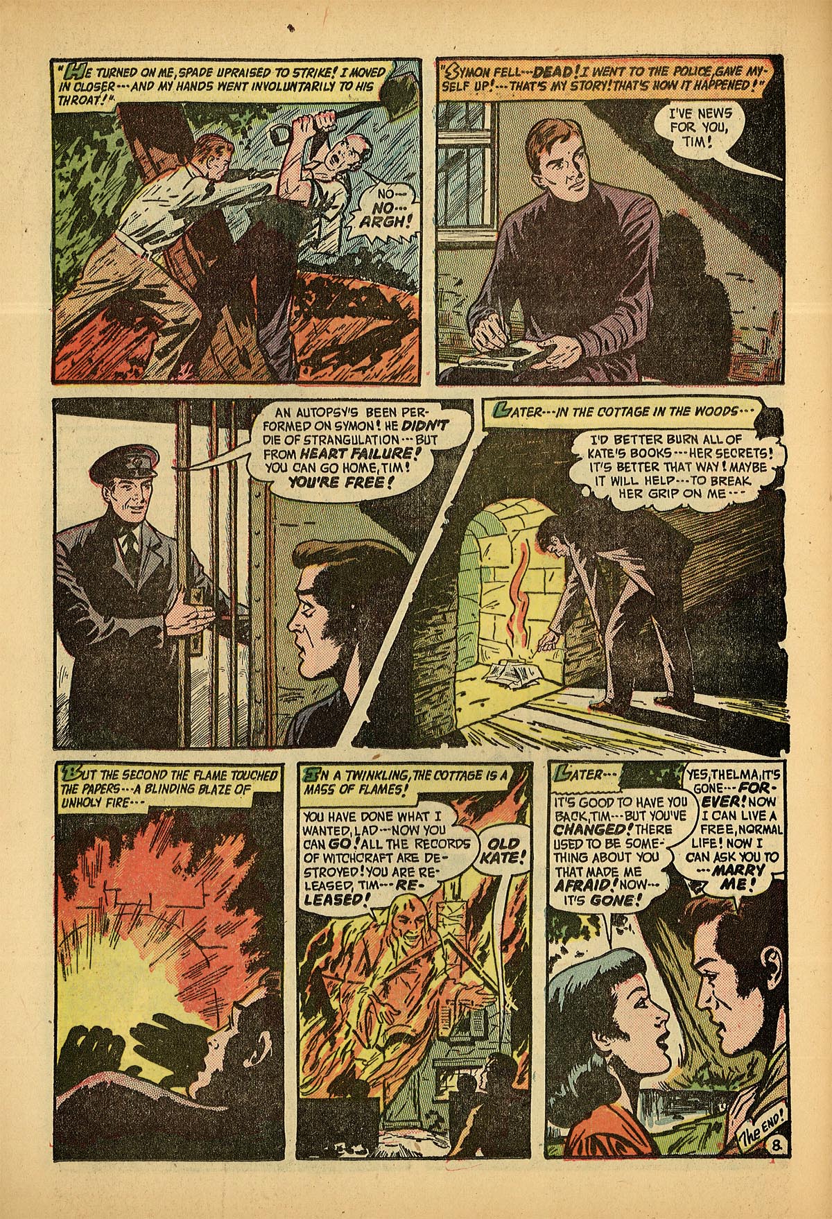 Forbidden Worlds #3 (American Comics Group), page 50. Public domain (US).