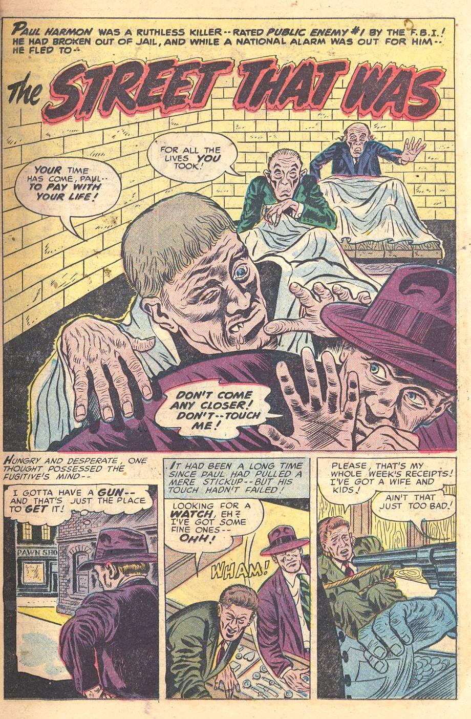 Forbidden Worlds #30 (American Comics Group), page 11. Public domain (US).