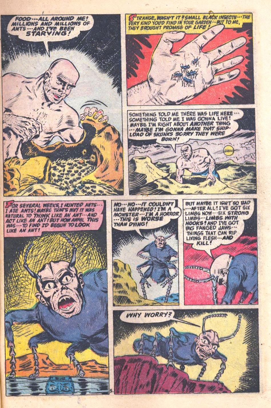 Forbidden Worlds #30 (American Comics Group), page 23. Public domain (US).