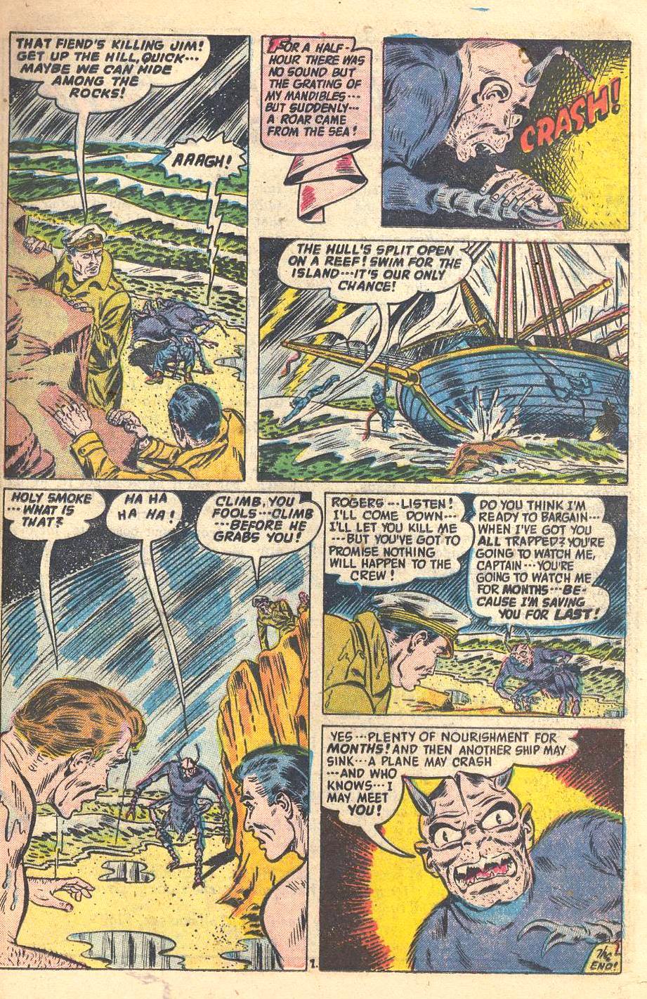 Forbidden Worlds #30 (American Comics Group), page 25. Public domain (US).