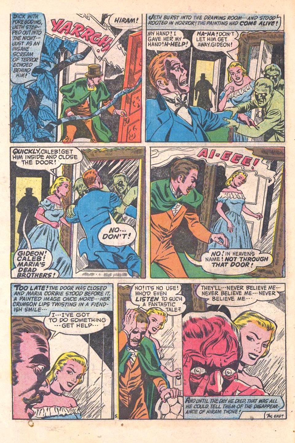 Forbidden Worlds #30 (American Comics Group), page 32. Public domain (US).