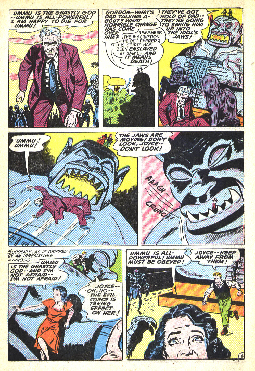 Forbidden Worlds #31 (American Comics Group), page 14. Public domain (US).