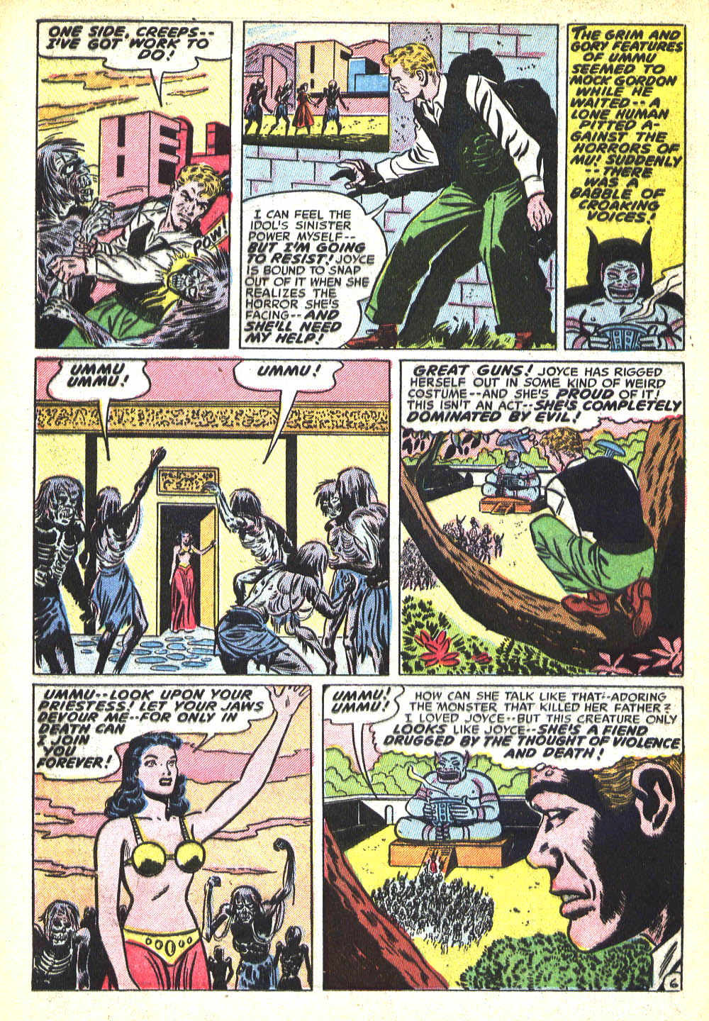 Forbidden Worlds #31 (American Comics Group), page 15. Public domain (US).
