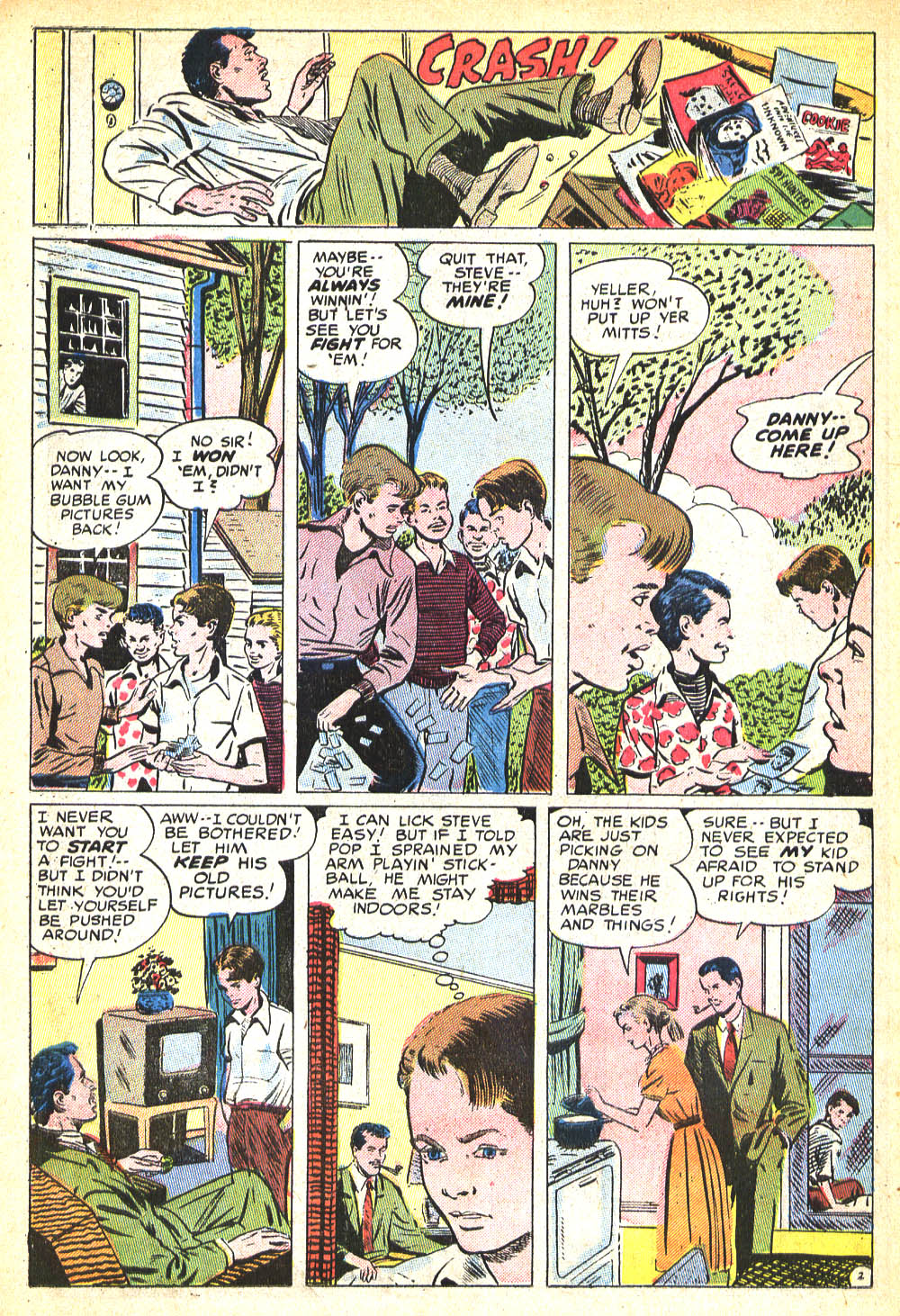 Forbidden Worlds #31 (American Comics Group), page 19. Public domain (US).