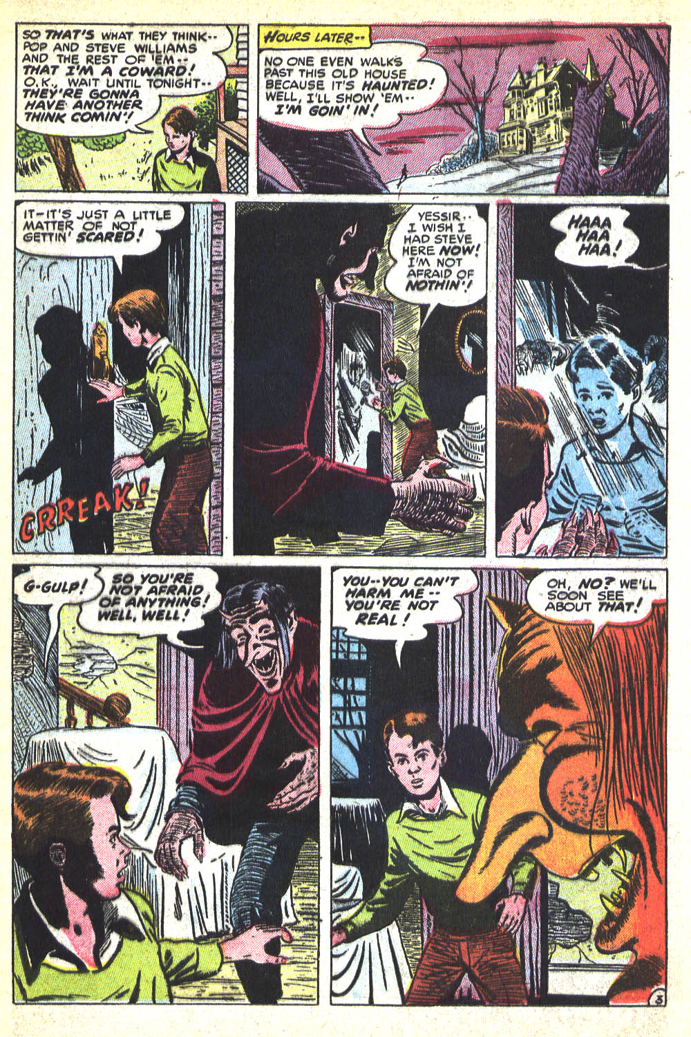 Forbidden Worlds #31 (American Comics Group), page 20. Public domain (US).