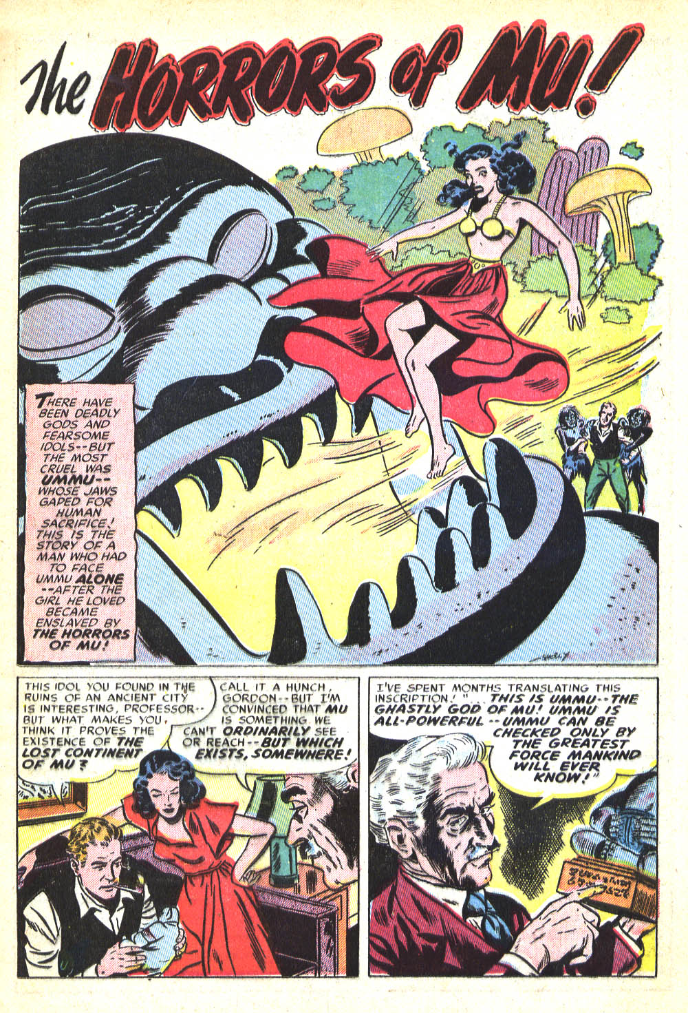 Forbidden Worlds #31 (American Comics Group), page 10. Public domain (US).