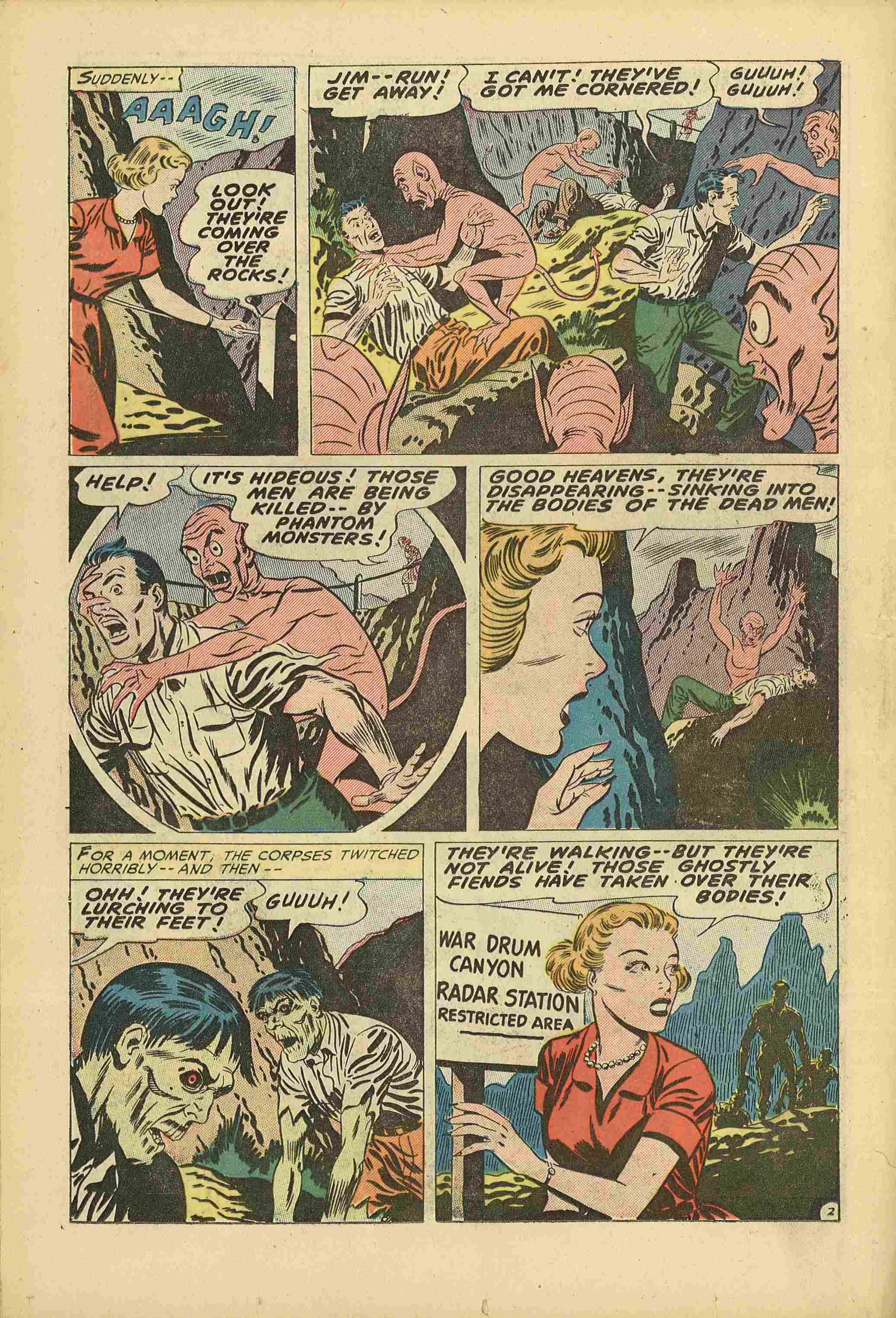 Forbidden Worlds #32 (American Comics Group), page 14. Public domain (US).