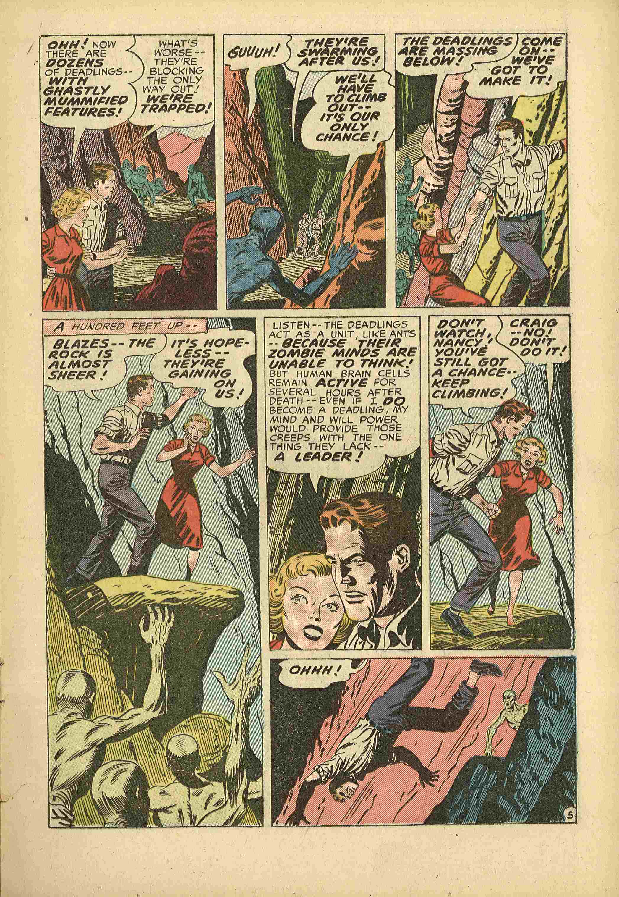 Forbidden Worlds #32 (American Comics Group), page 17. Public domain (US).
