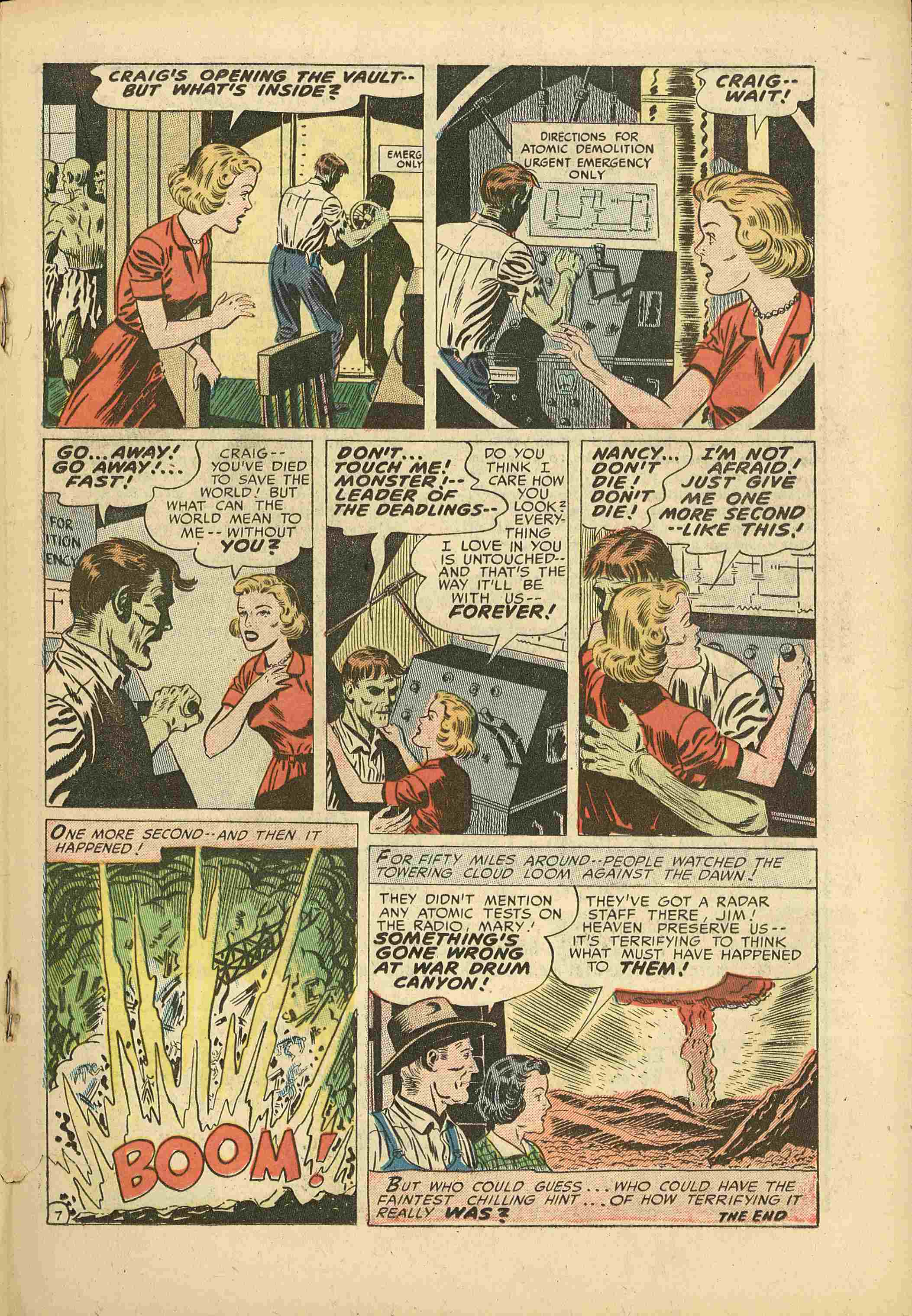 Forbidden Worlds #32 (American Comics Group), page 19. Public domain (US).
