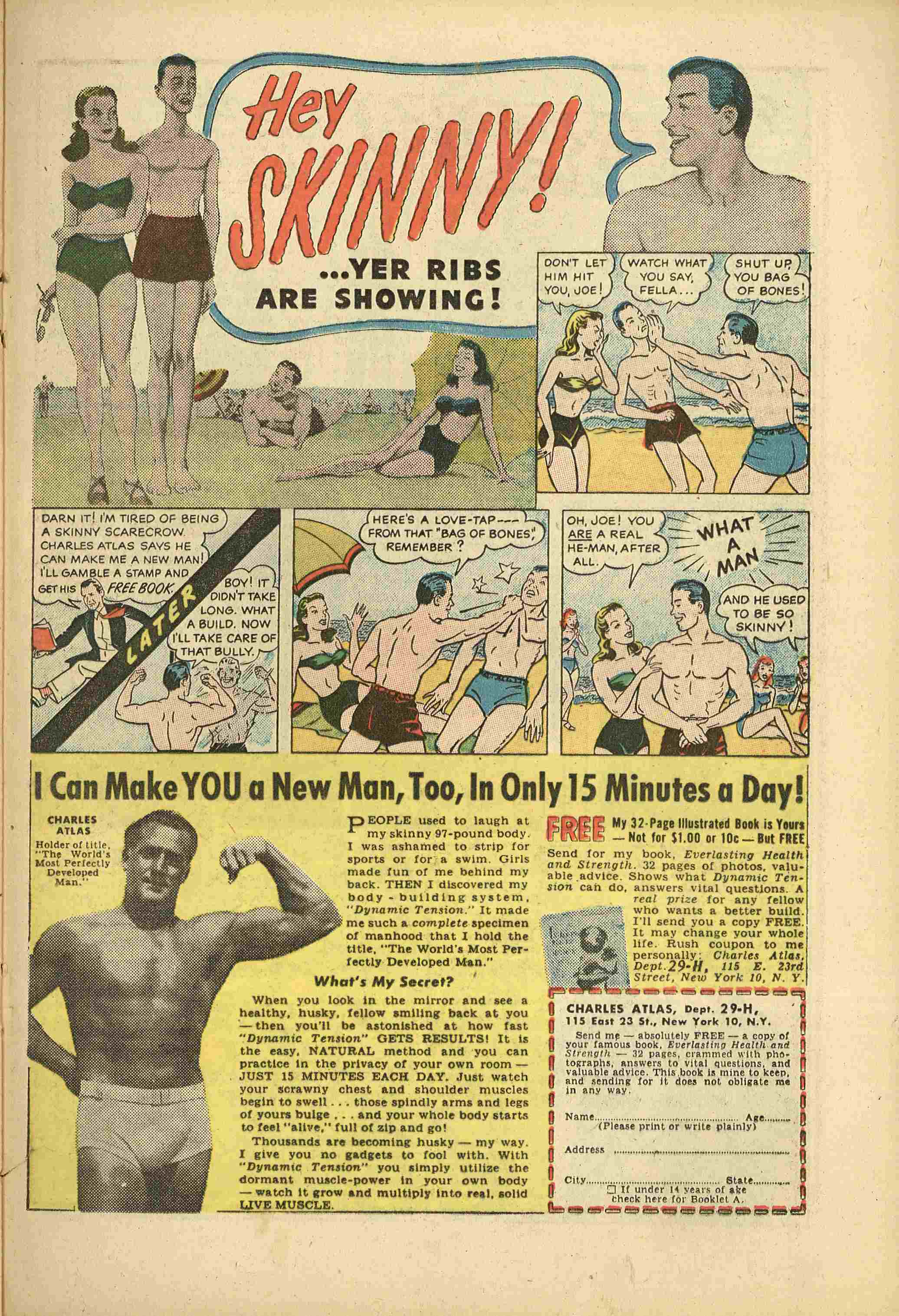 Forbidden Worlds #32 (American Comics Group), page 21. Public domain (US).