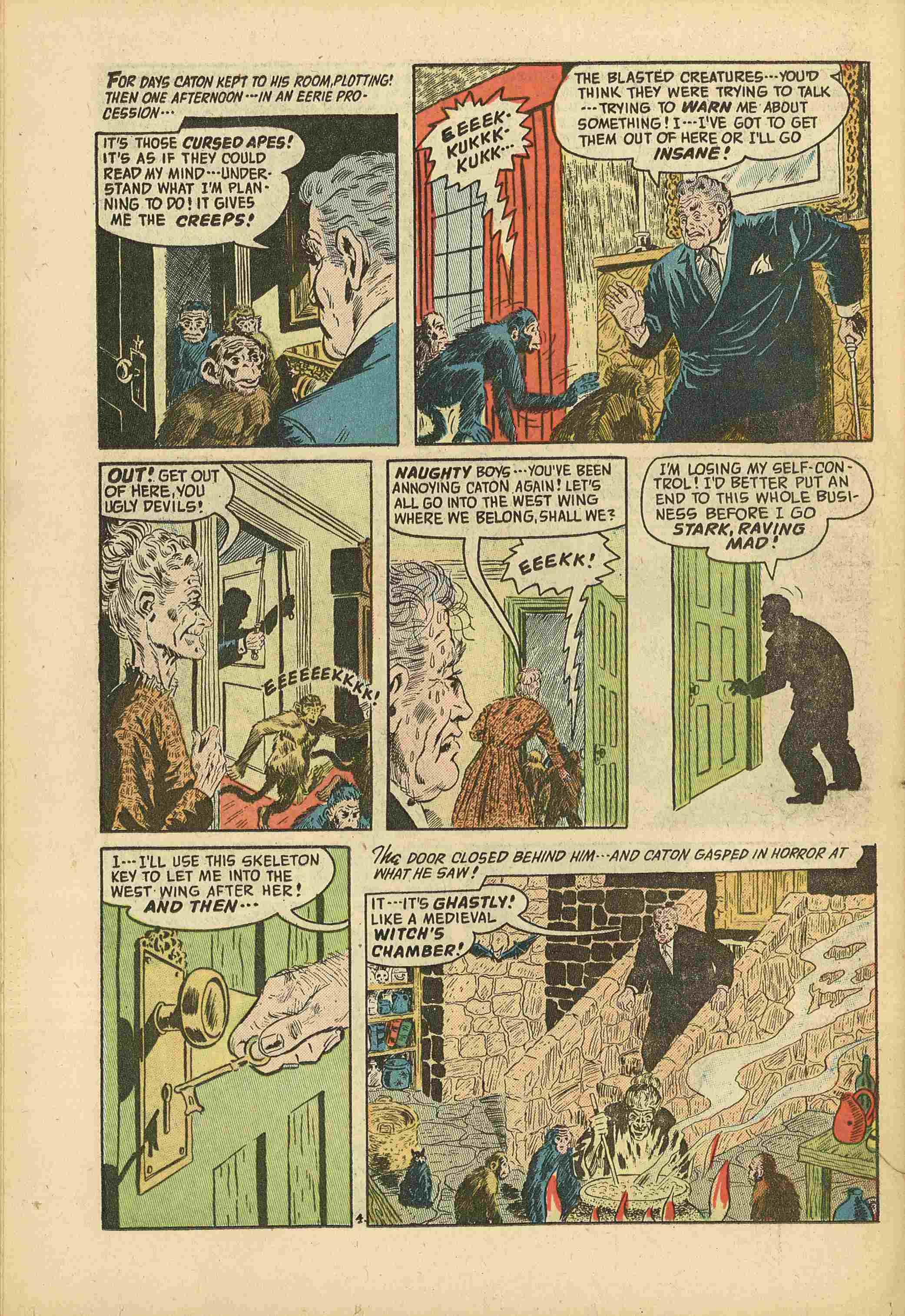 Forbidden Worlds #32 (American Comics Group), page 26. Public domain (US).