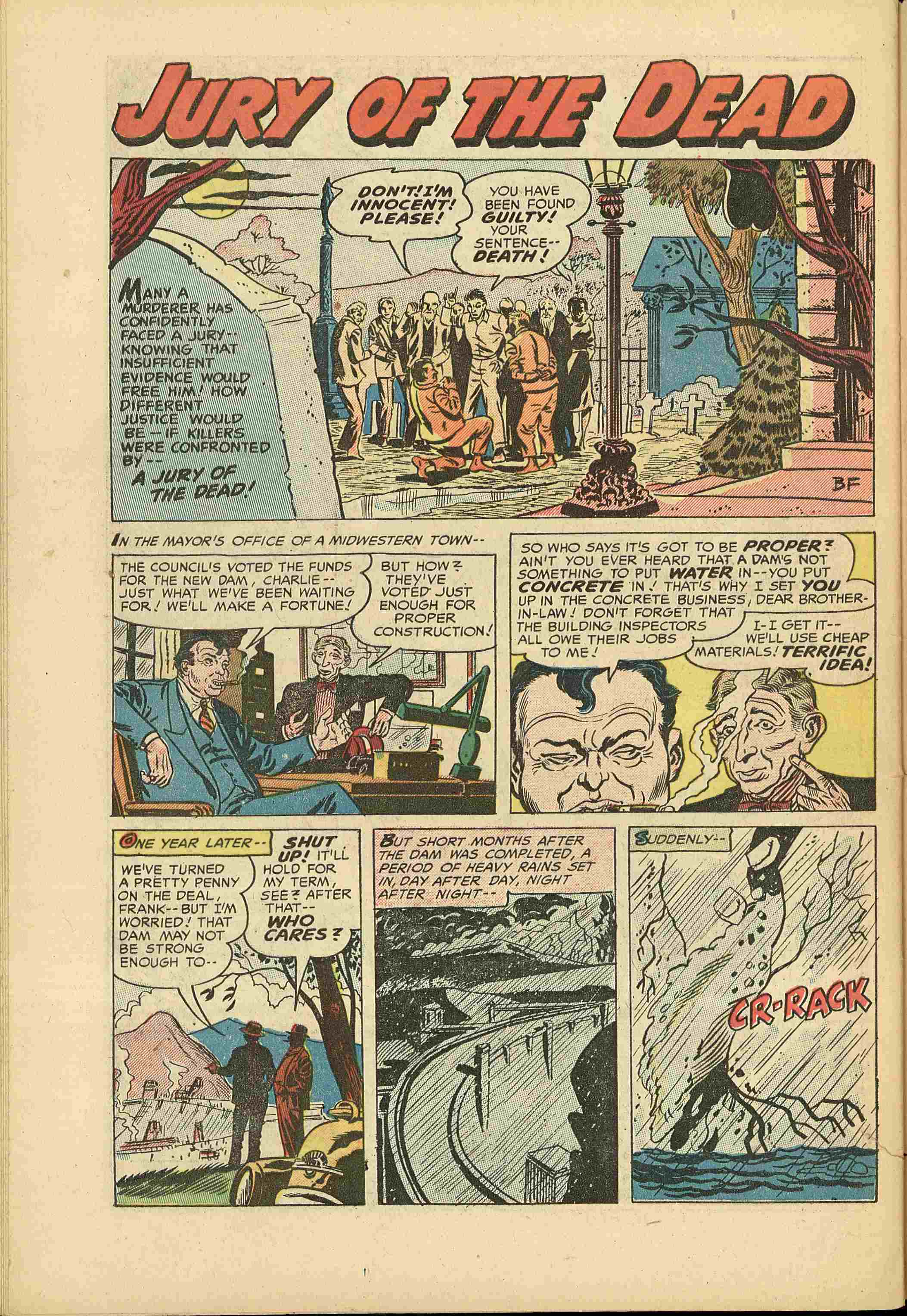 Forbidden Worlds #32 (American Comics Group), page 30. Public domain (US).