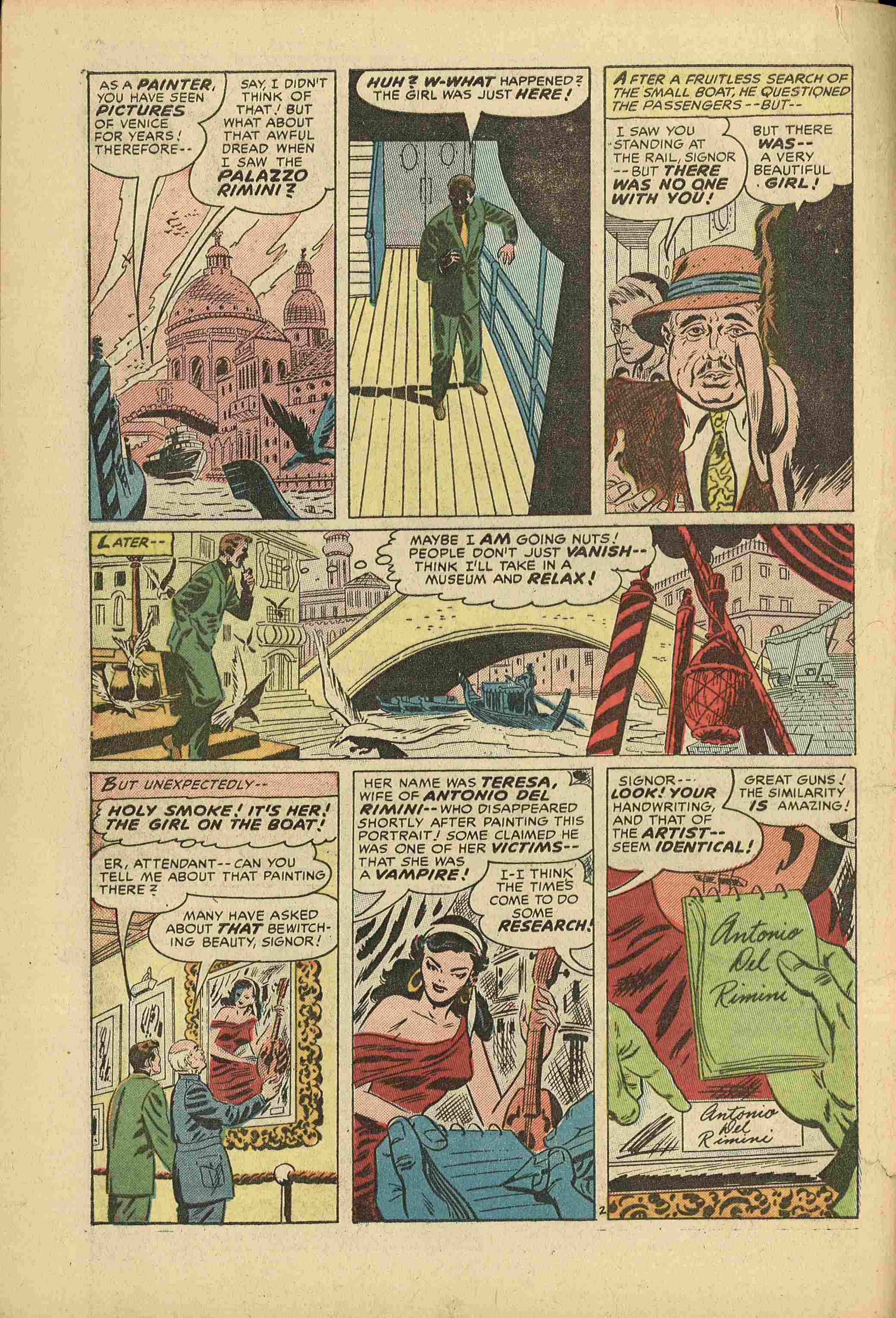 Forbidden Worlds #32 (American Comics Group), page 4. Public domain (US).