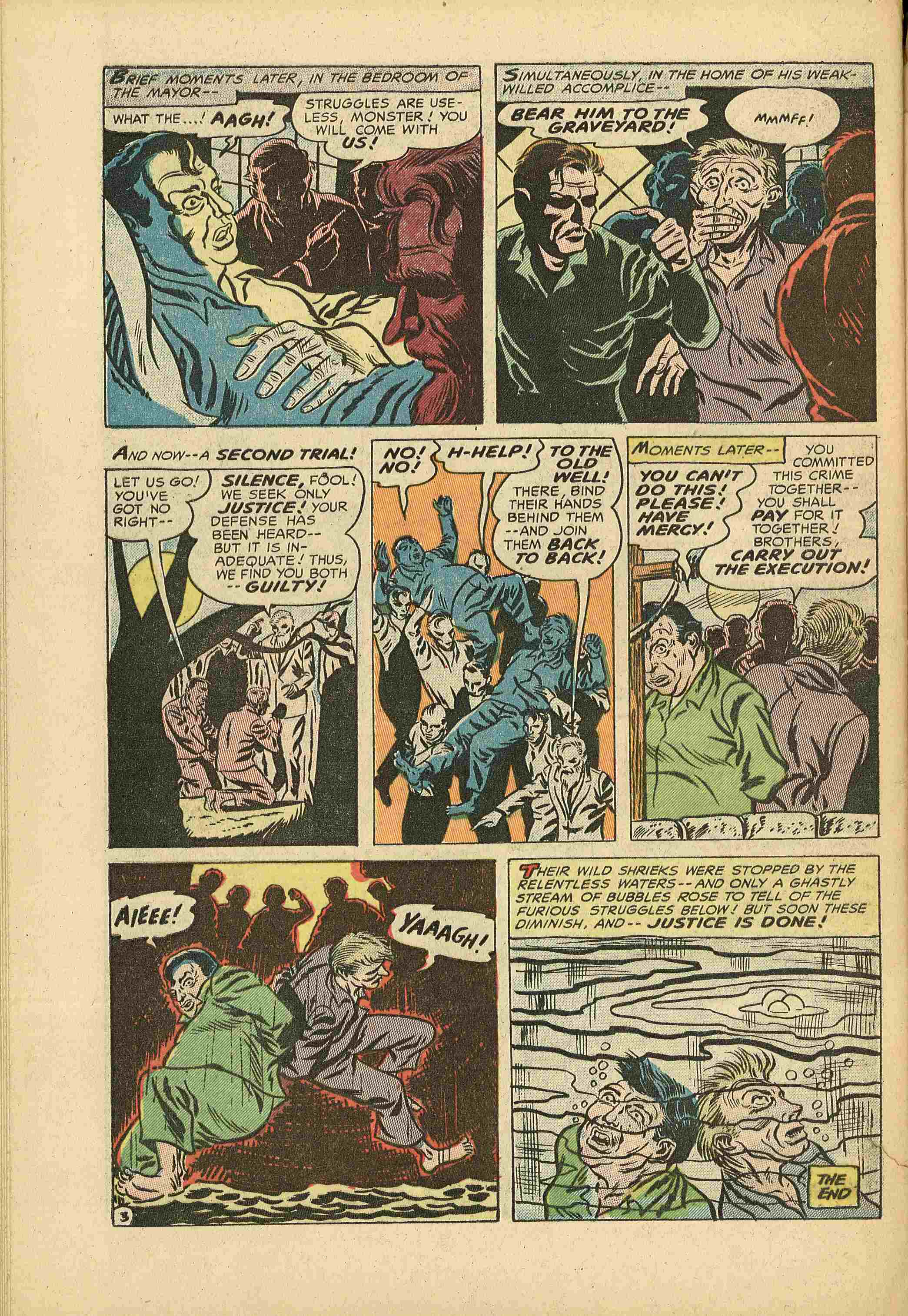Forbidden Worlds #32 (American Comics Group), page 32. Public domain (US).