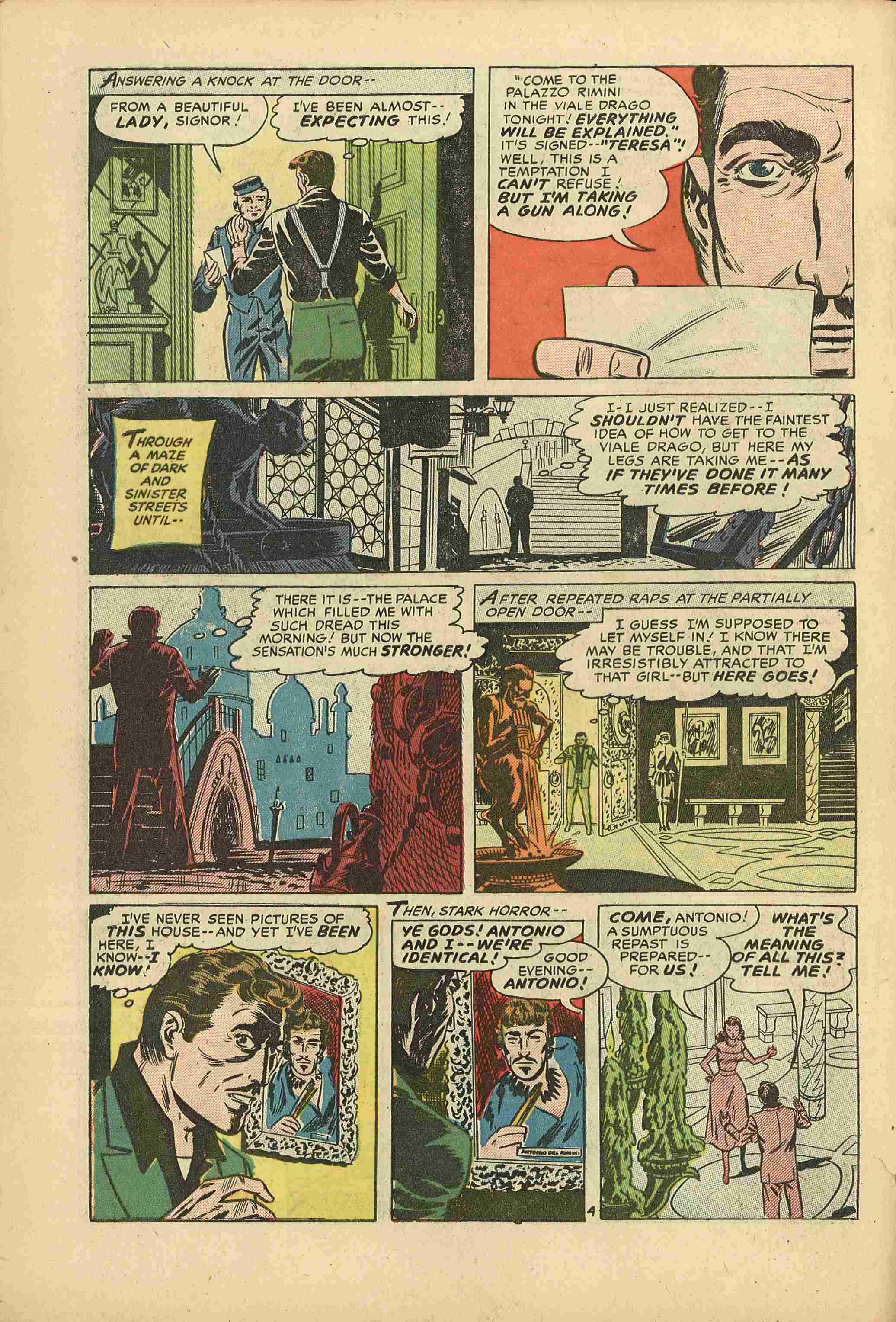 Forbidden Worlds #32 (American Comics Group), page 6. Public domain (US).