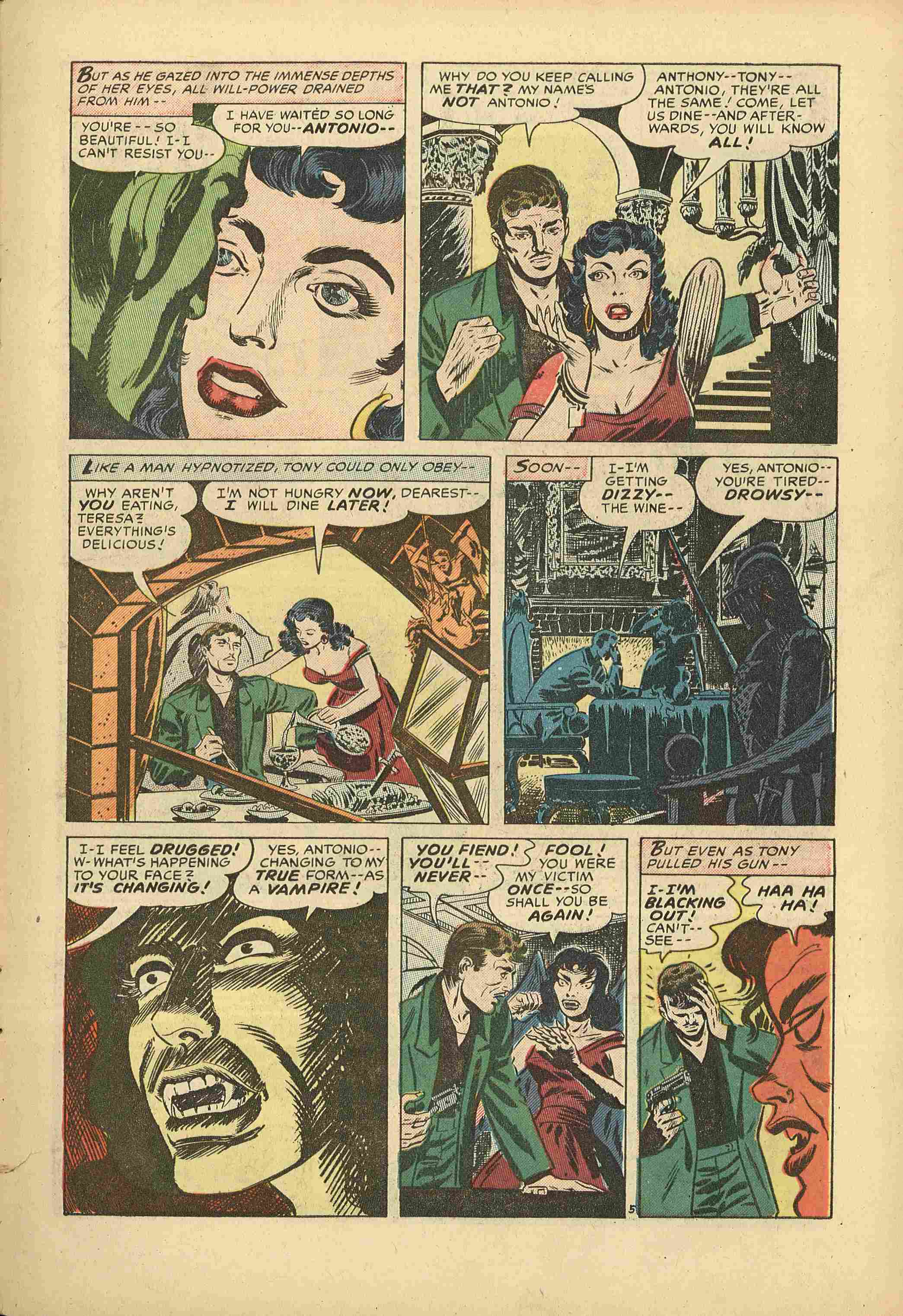 Forbidden Worlds #32 (American Comics Group), page 7. Public domain (US).
