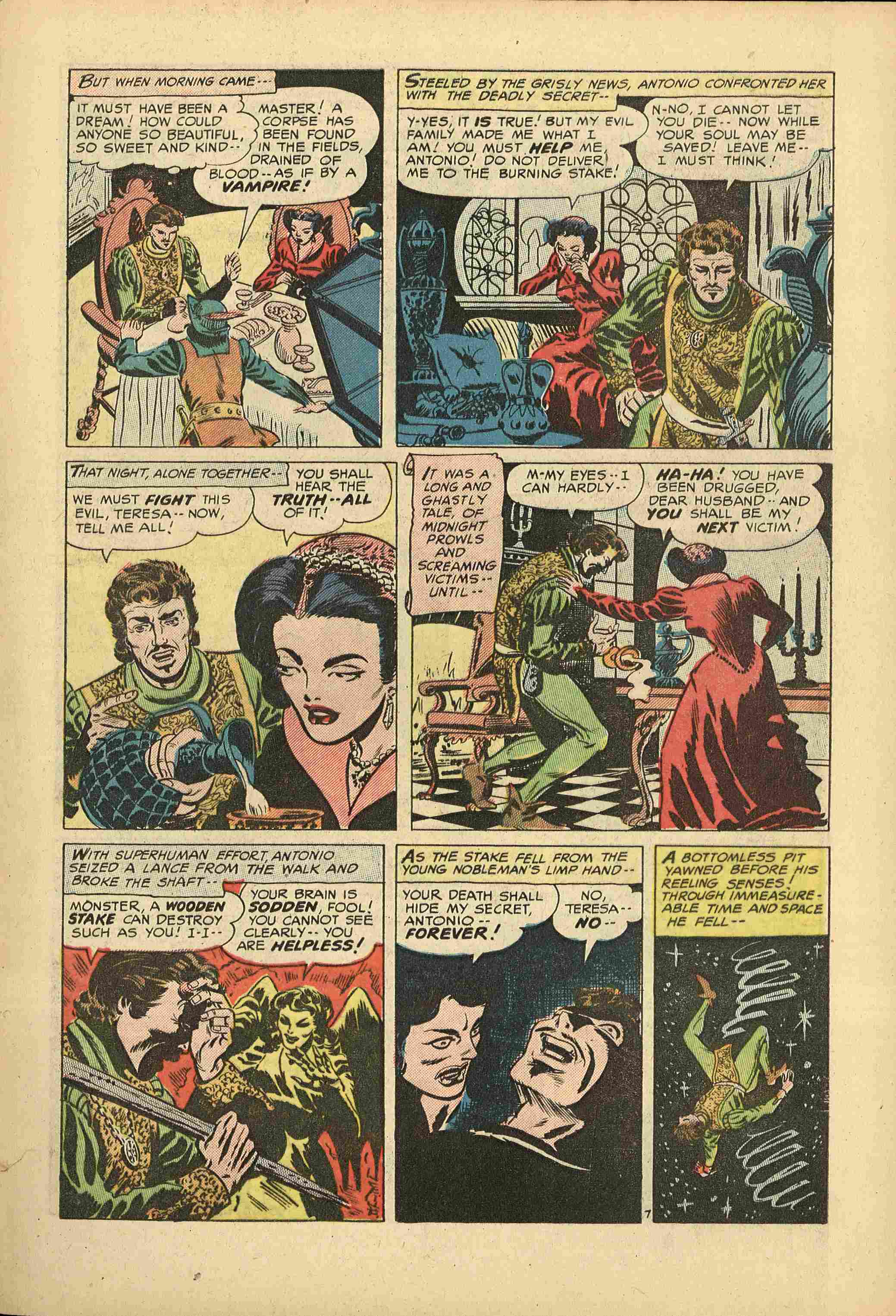 Forbidden Worlds #32 (American Comics Group), page 9. Public domain (US).