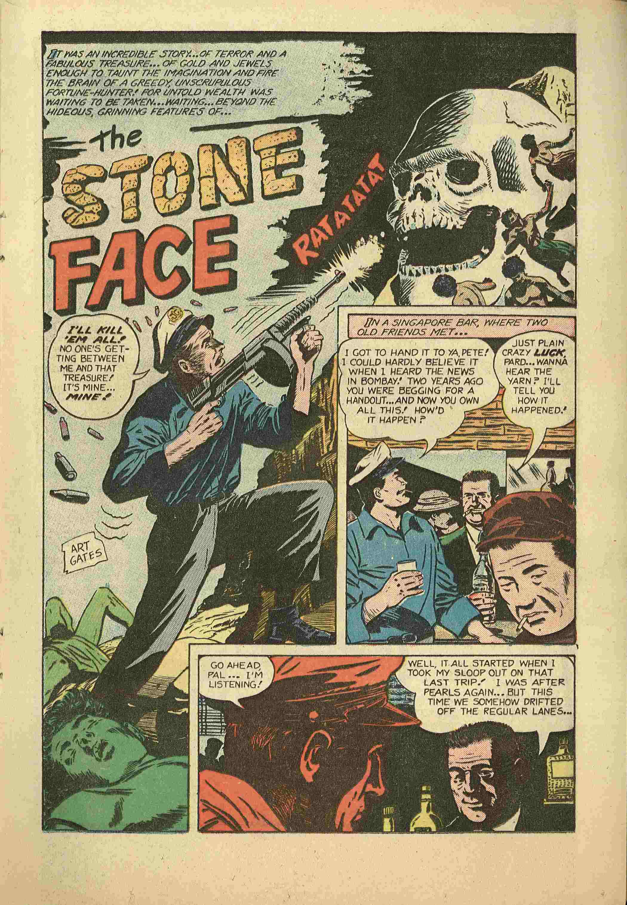 Forbidden Worlds #33 (American Comics Group), page 13. Public domain (US).